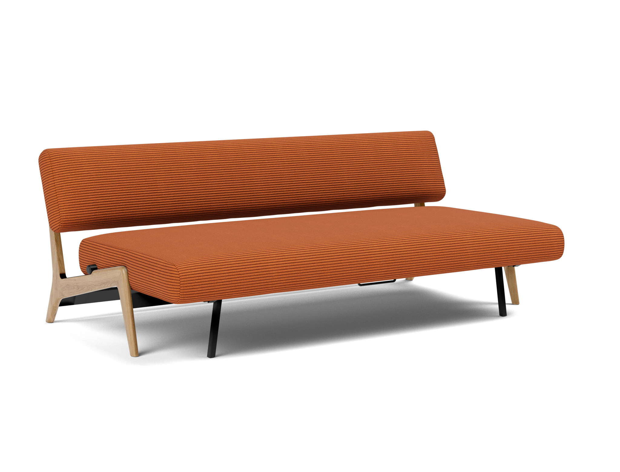 Tagesbett Nolis Kord Corduroy 595-Burnt-Orange