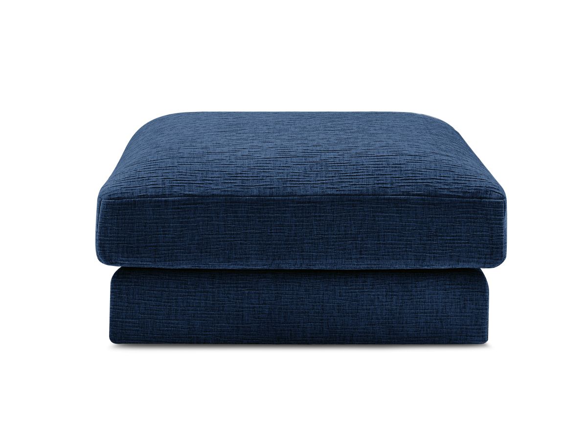 Bobochic Leonard Pouf Strukturstoff Dunkelblau
