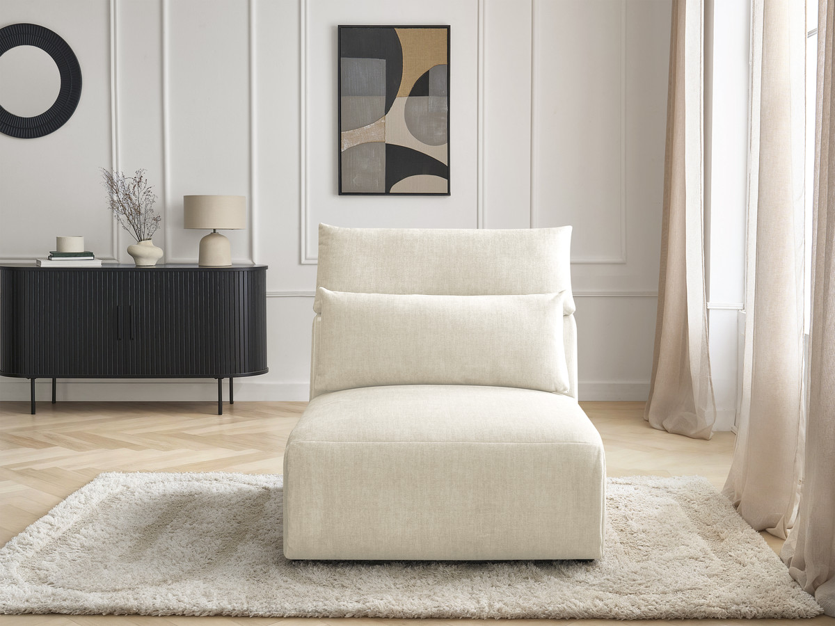 Bobochic Jana Sofamodul 1-Sitzer Samt Beige