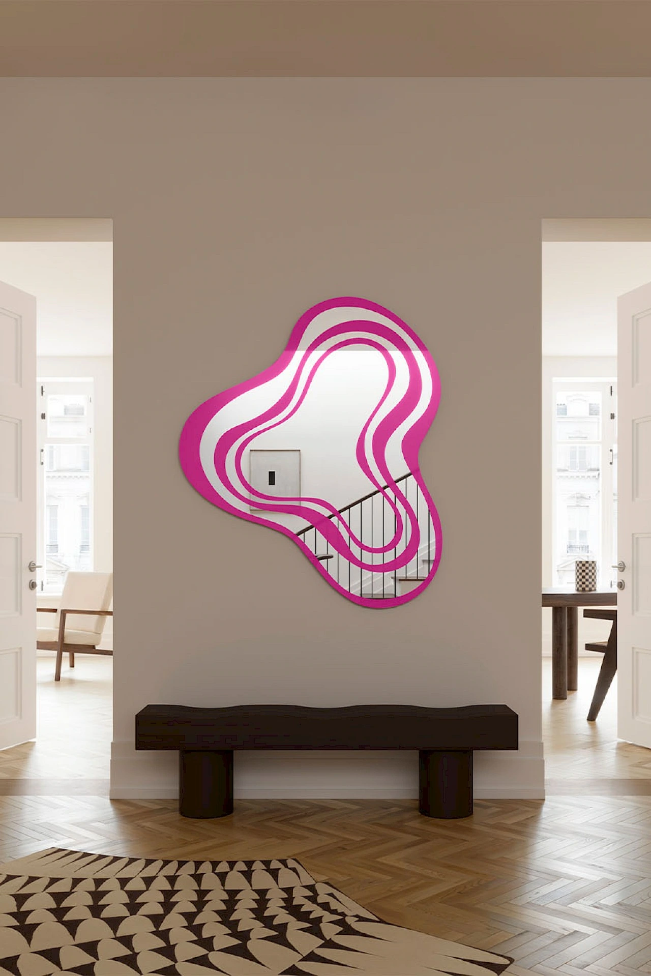 deKnudt Nimbus Pink – Raumansicht 3
