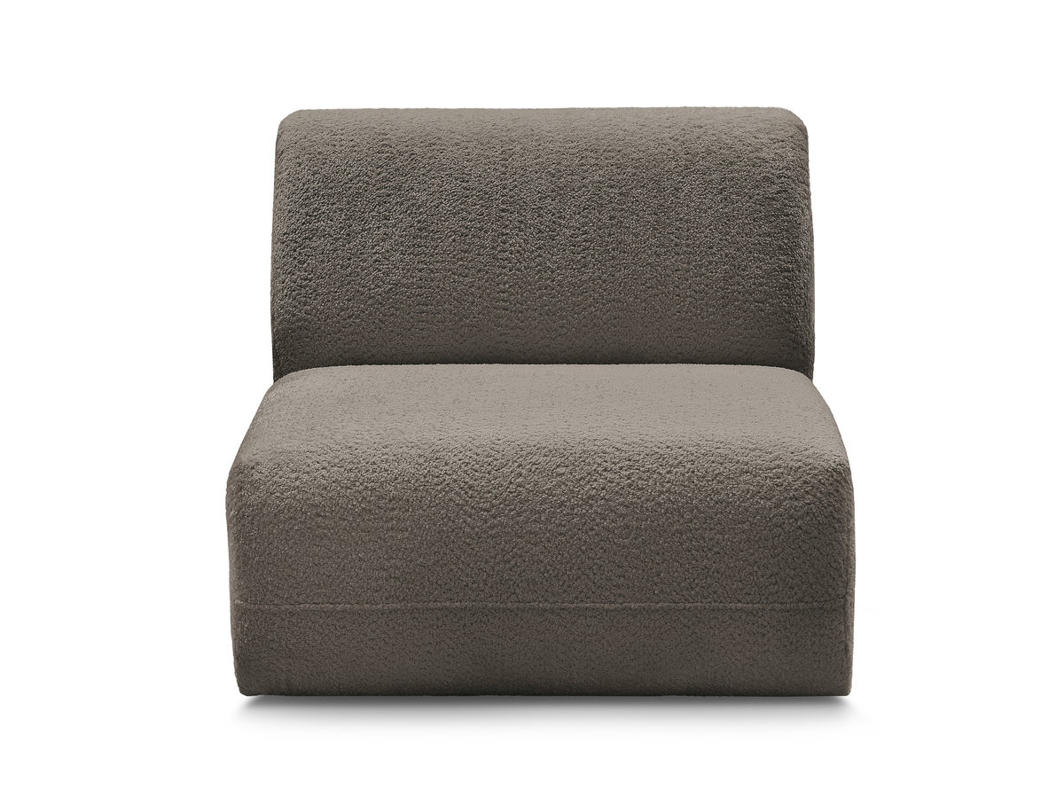 Bobochic Anda Sofamodul 1-Sitzer 84 × 103 cm Chenille Taupe