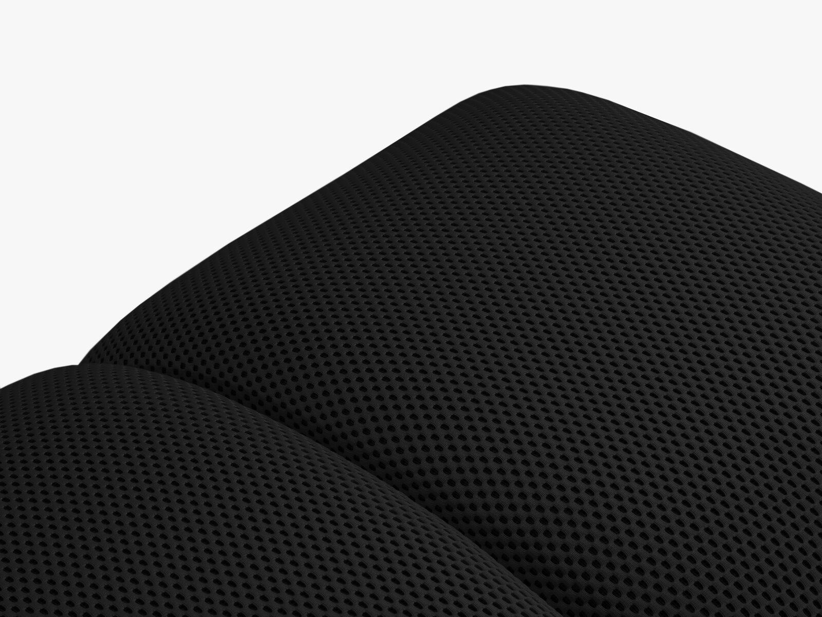 Micadoni Hocker Diana 3D-Stoff Sonic Schwarz