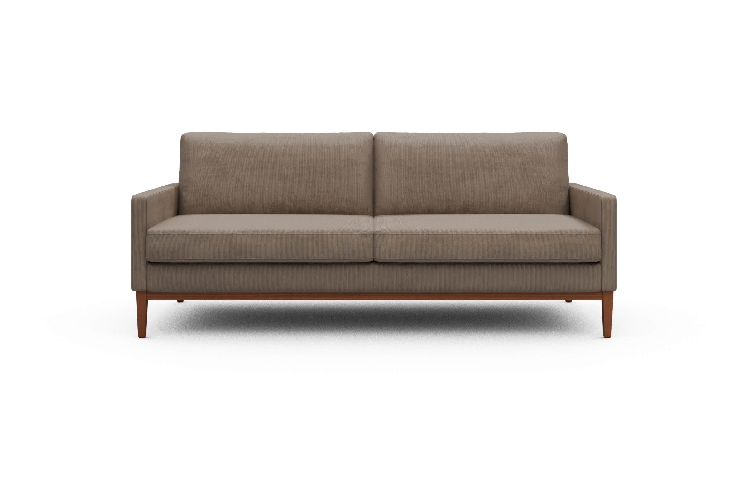 Skandi Home Sofa Bodo 3-Sitzer Cordufine-Beige moebelfaktor