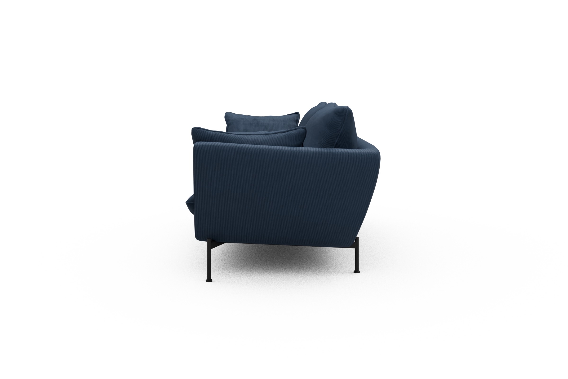 Sofa Anton 2-Sitzer Cordufine-Royal-Blue