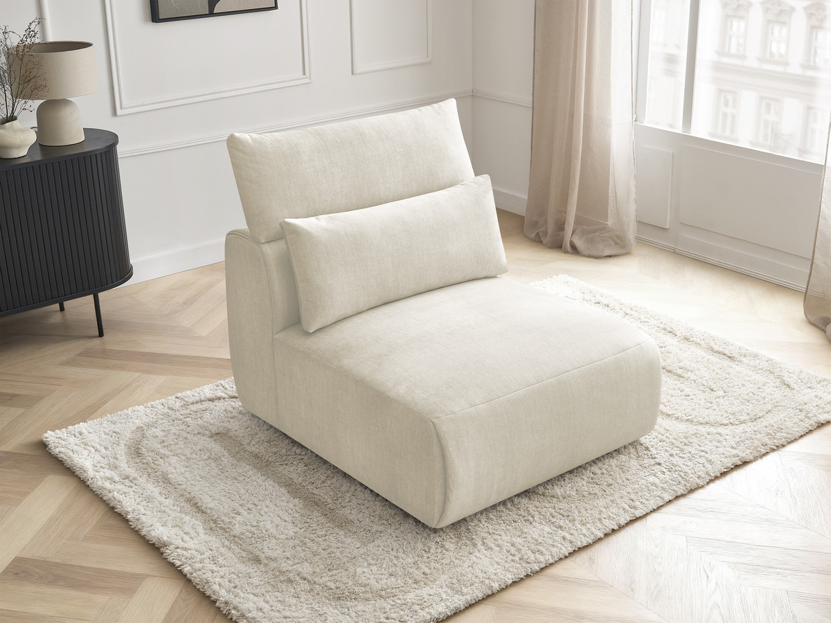 Bobochic Jana Sofamodul 1-Sitzer Samt Beige