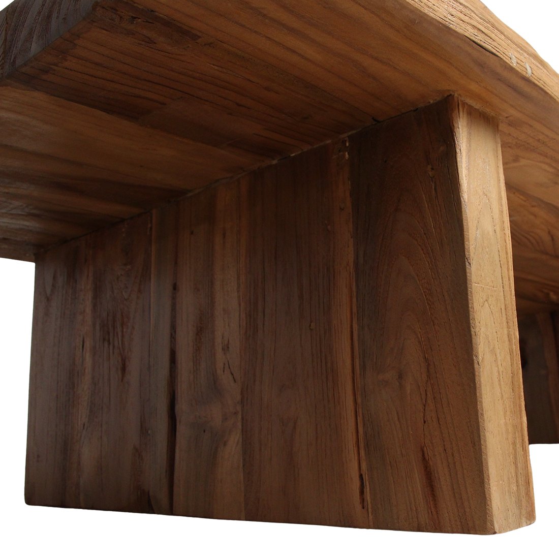 Raw Materials Couchtisch Teak Recyclingholz