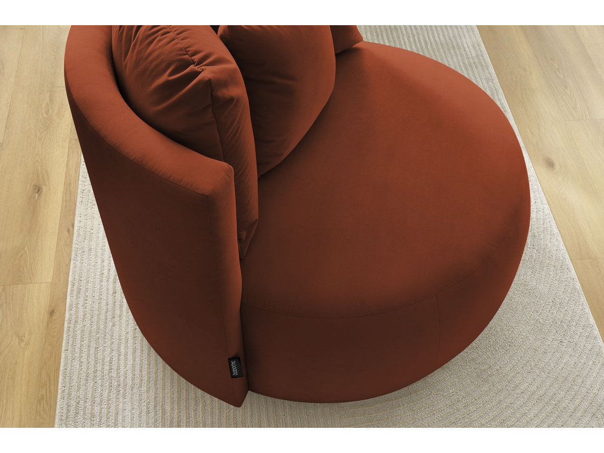 Bobochic Cesar Sessel Samt Orange