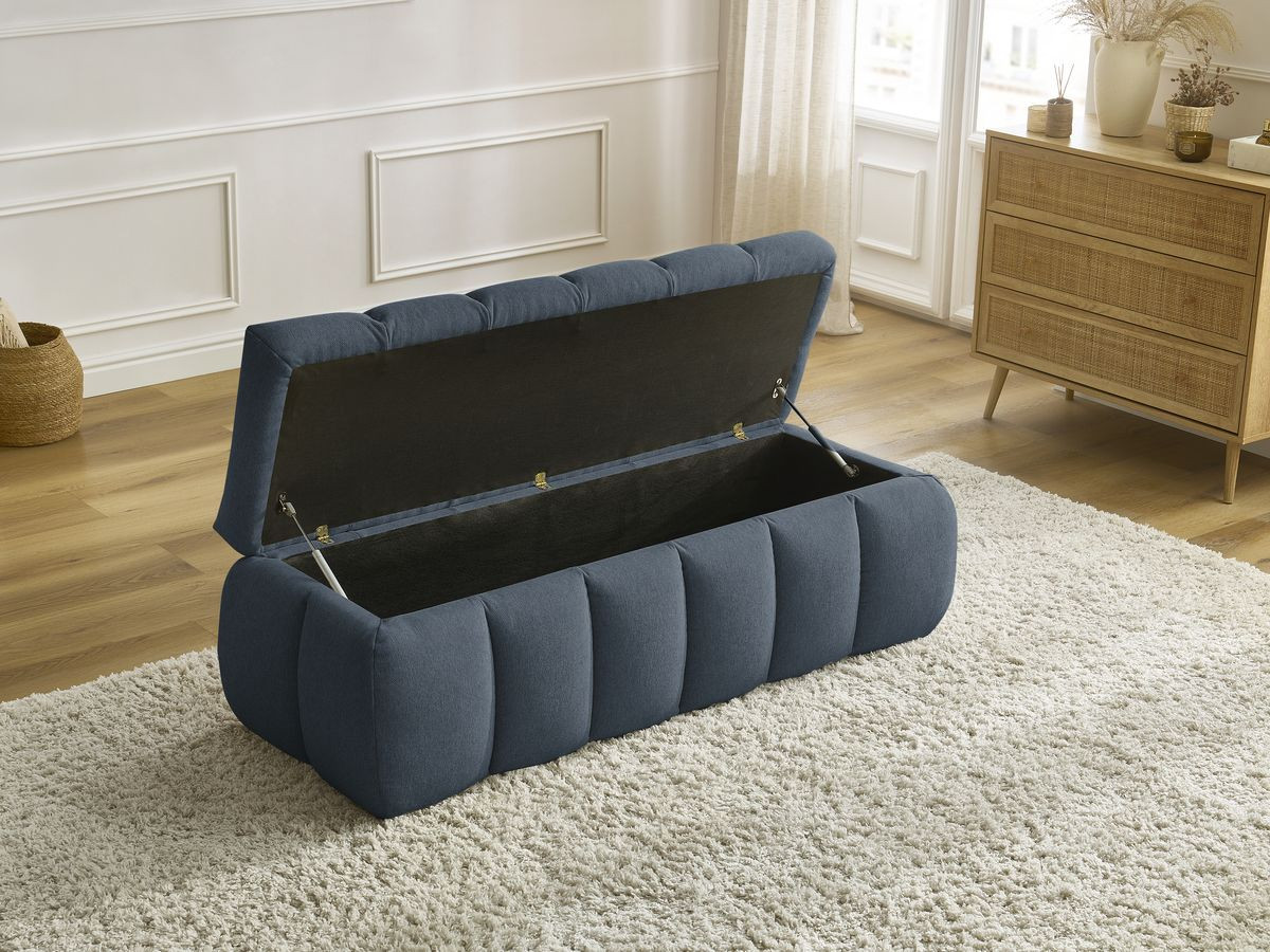 Bobochic Mont-blanc Bettbank Stoff Dunkelblau