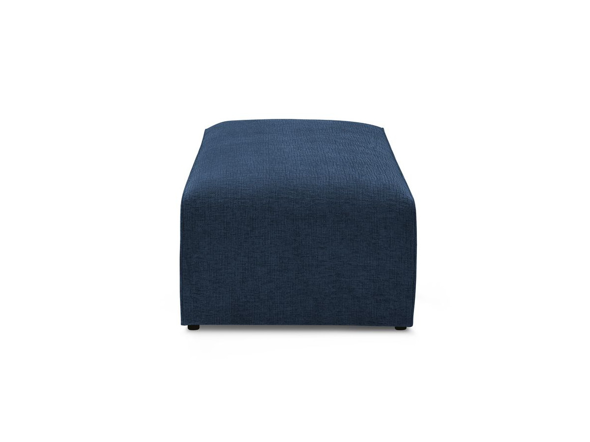 Bobochic Megeve Pouf Strukturstoff Dunkelblau