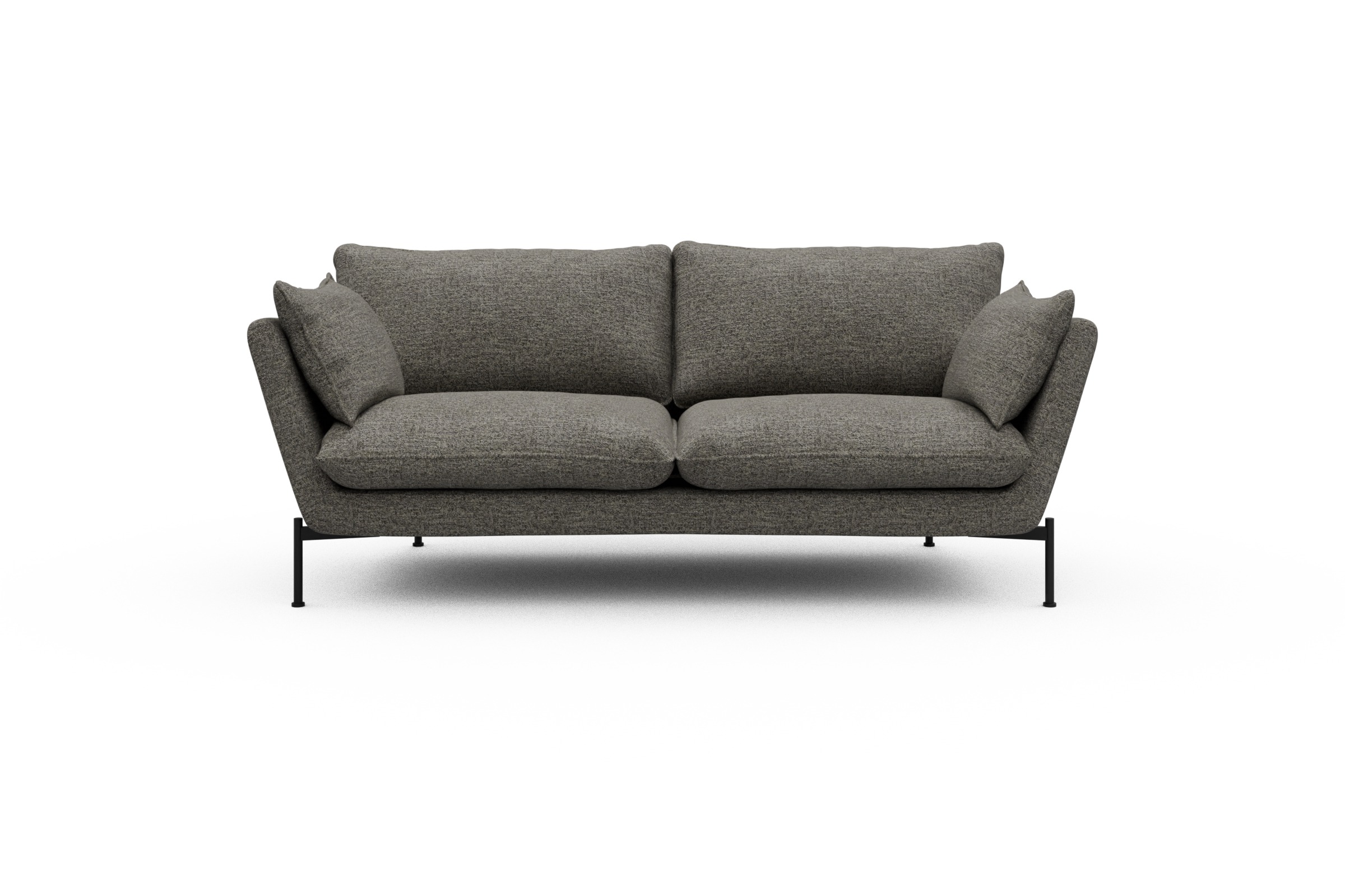 Skandi Home Sofa Anton 2-Sitzer Carreno-Sepie-Brown moebelfaktor