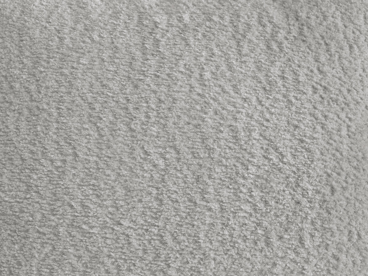 Bobochic Azra Sofamodul 1-Sitzer 90 × 112 cm Bouclé-Stoff Hellgrau