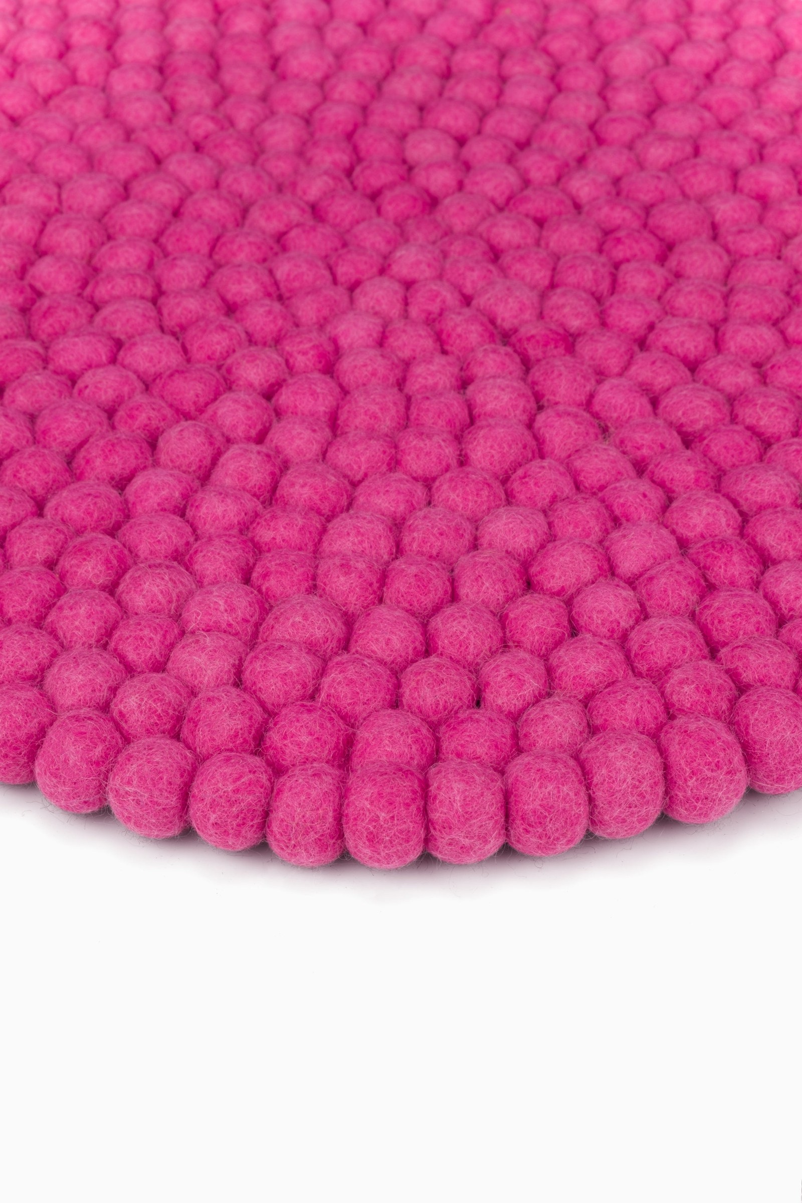 myfelt Lilli Filzkugel-Sitzauflage Pink Ø 36 cm