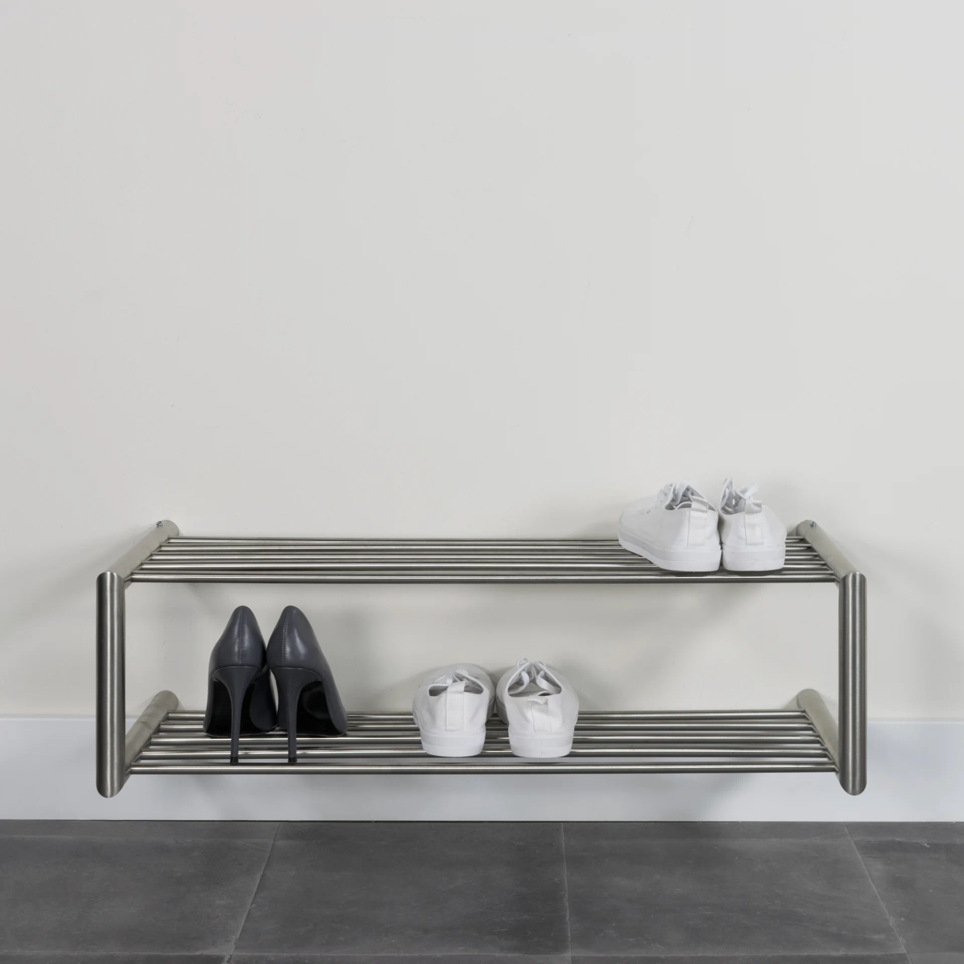 Spinder Design Soenz Schuhregal - Edelstahl