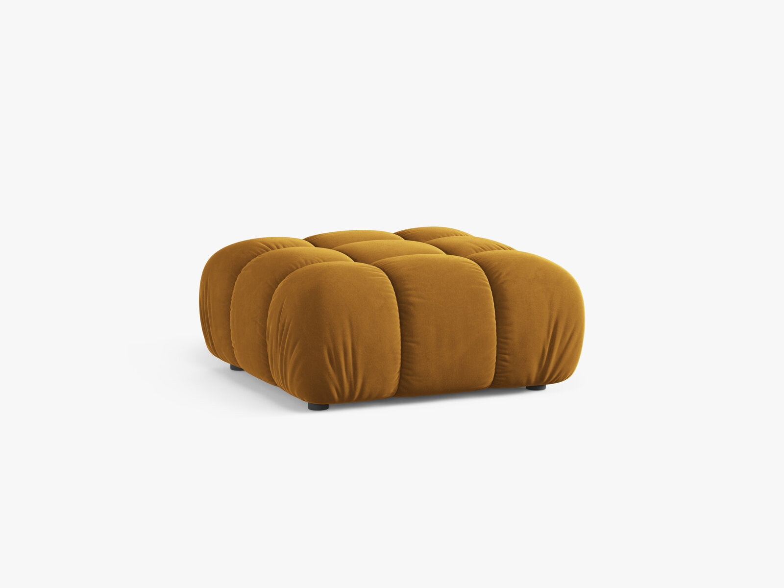 Micadoni Hocker Bellis Samt Bluvel Gelb