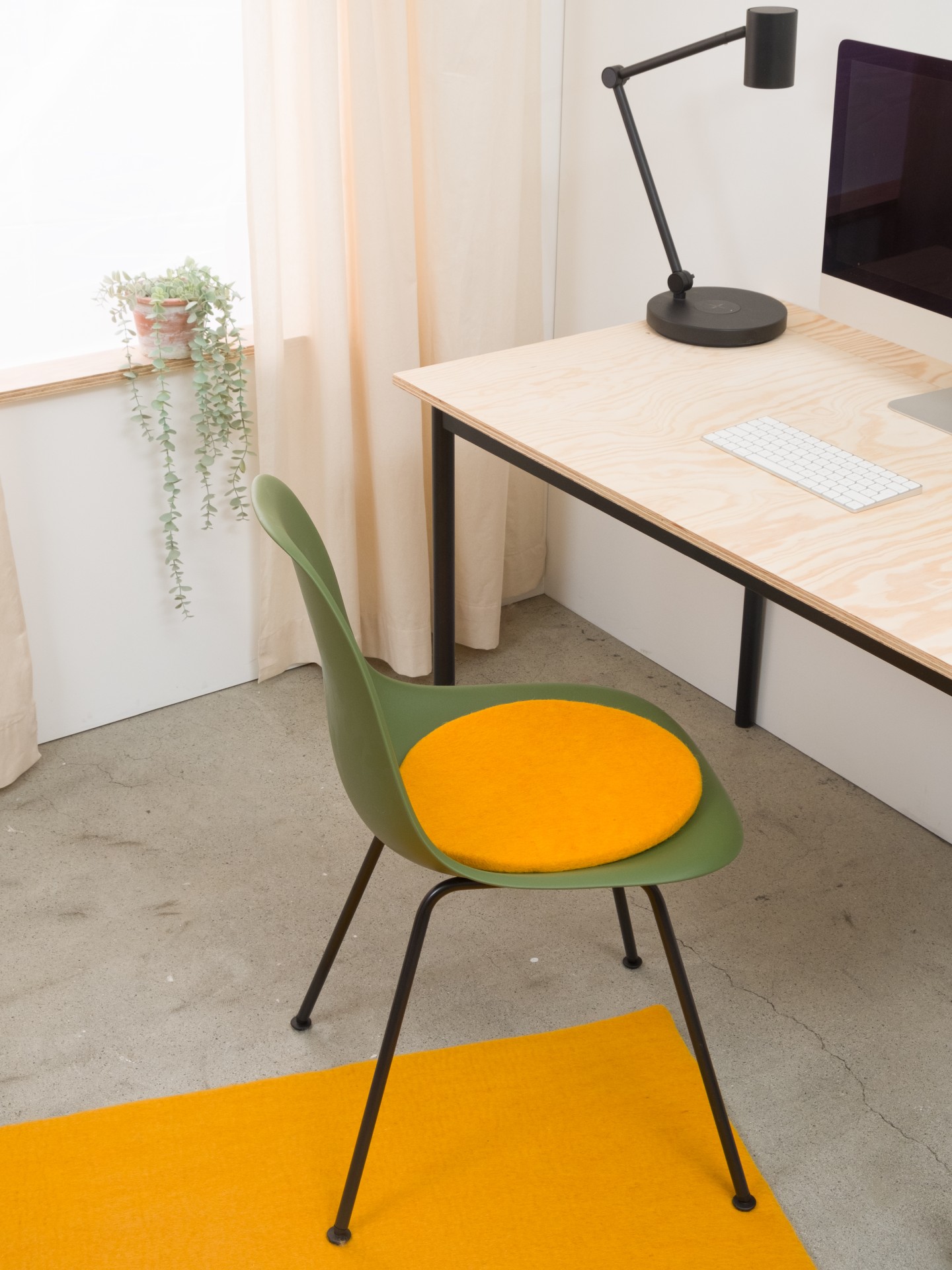 myfelt Risa - Flache Sitzauflage rund