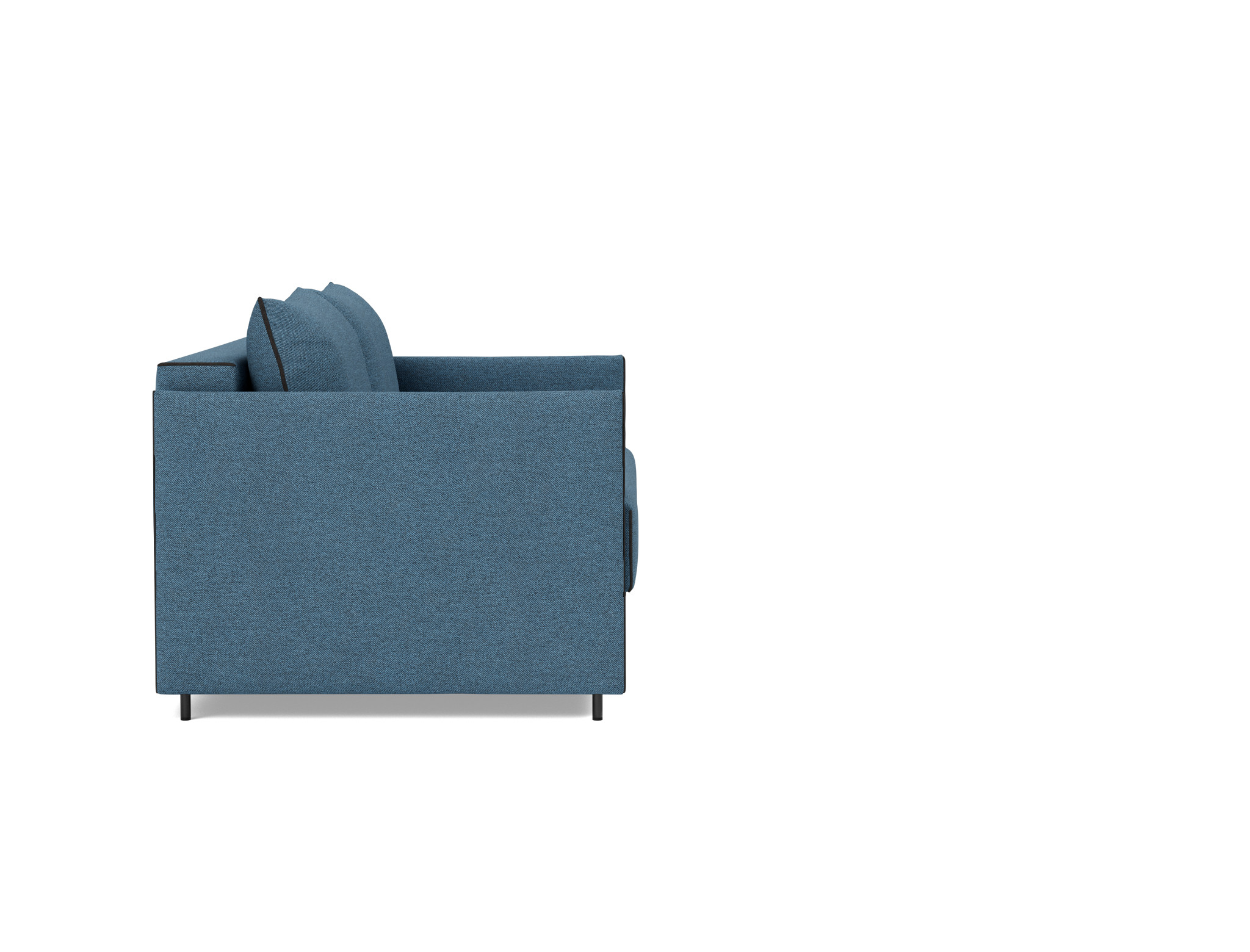 Schlafsofa Luoma Strukturierter Stoff Weda 302-Weda-Blue