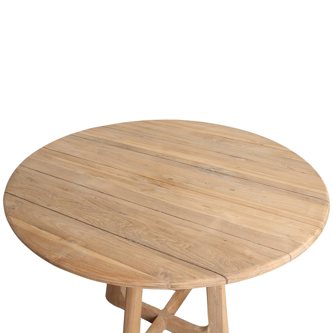 Raw Materials Gartentisch Verano rund Teak 100cm