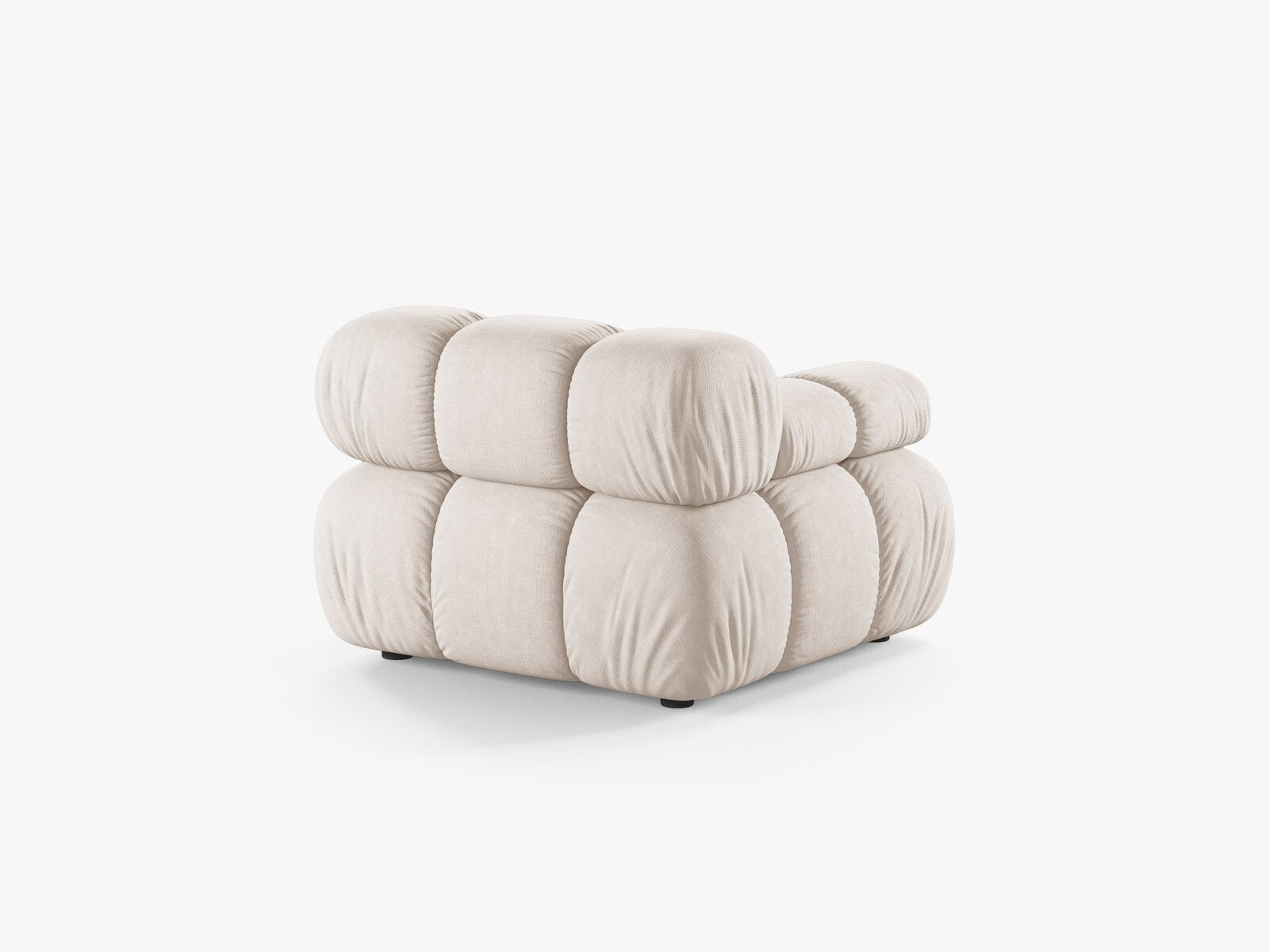 Micadoni Eckmodul Bellis Links Strukturierter Stoff Liberty Beige