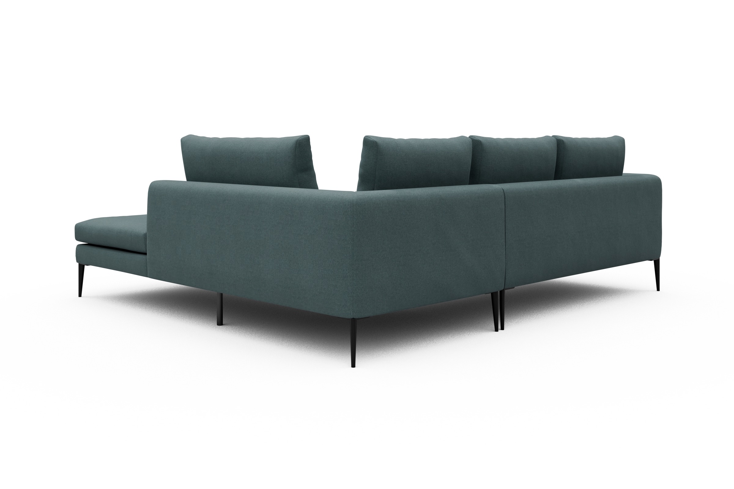 Ecksofa Paul Relax-Ecke rechts mit 2-Sitzer Satya-Niagara