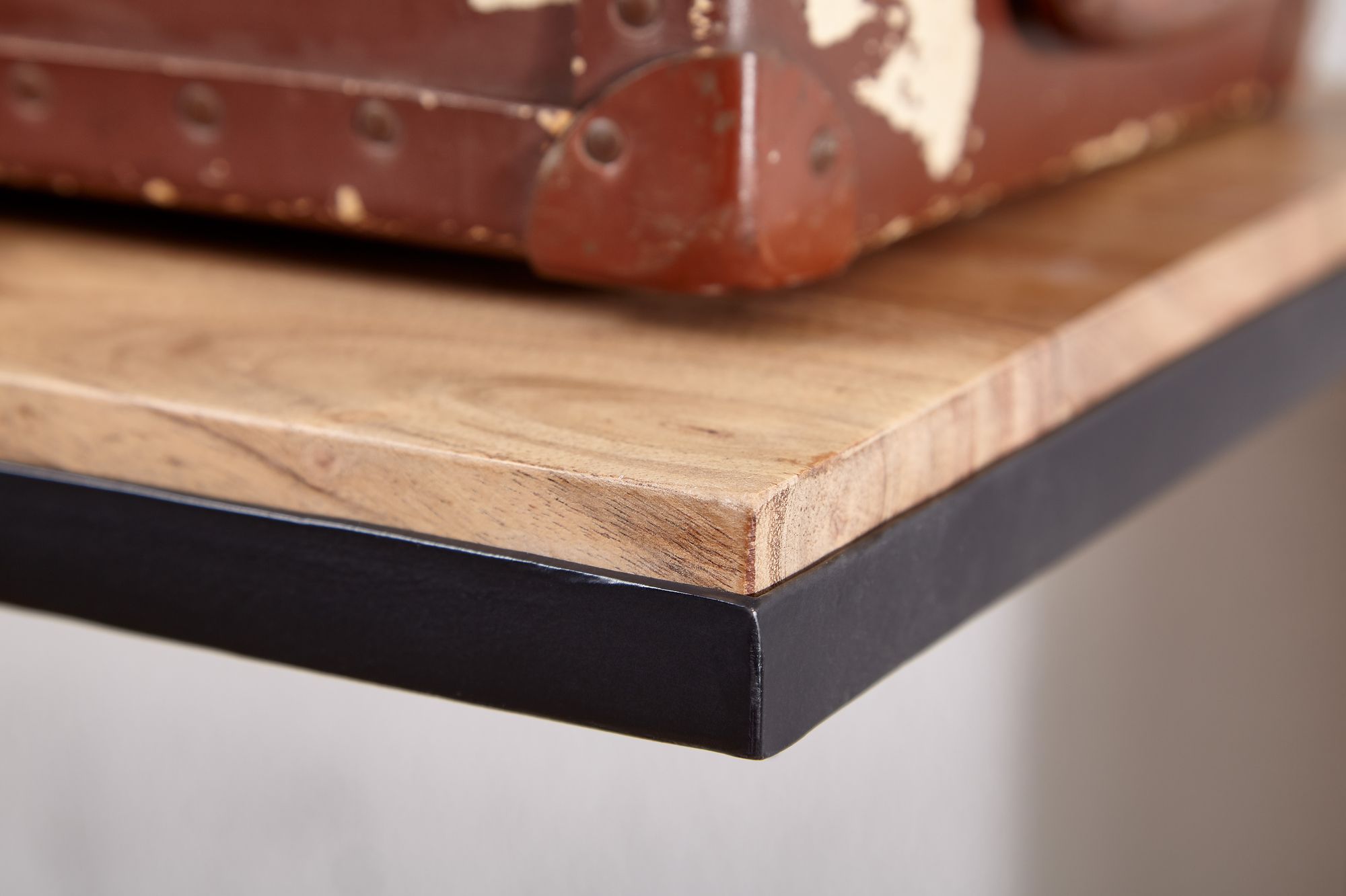 Wandgarderobe Arbaer Akazie Massivholz 70 × 30 × 27 cm
