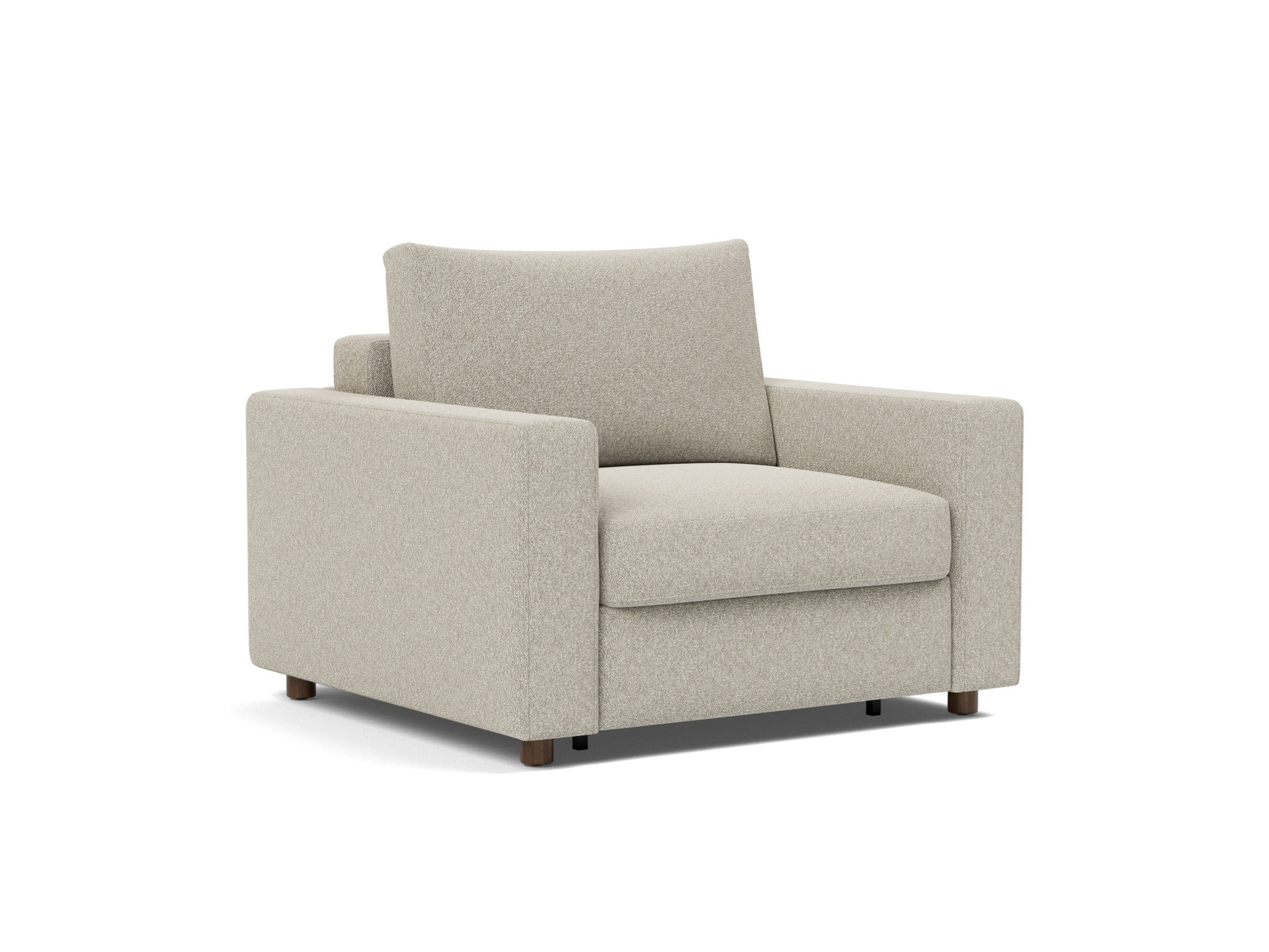 Schlafsessel Neah mit Standard-Armlehnen Boucle Skandi 539-Beige