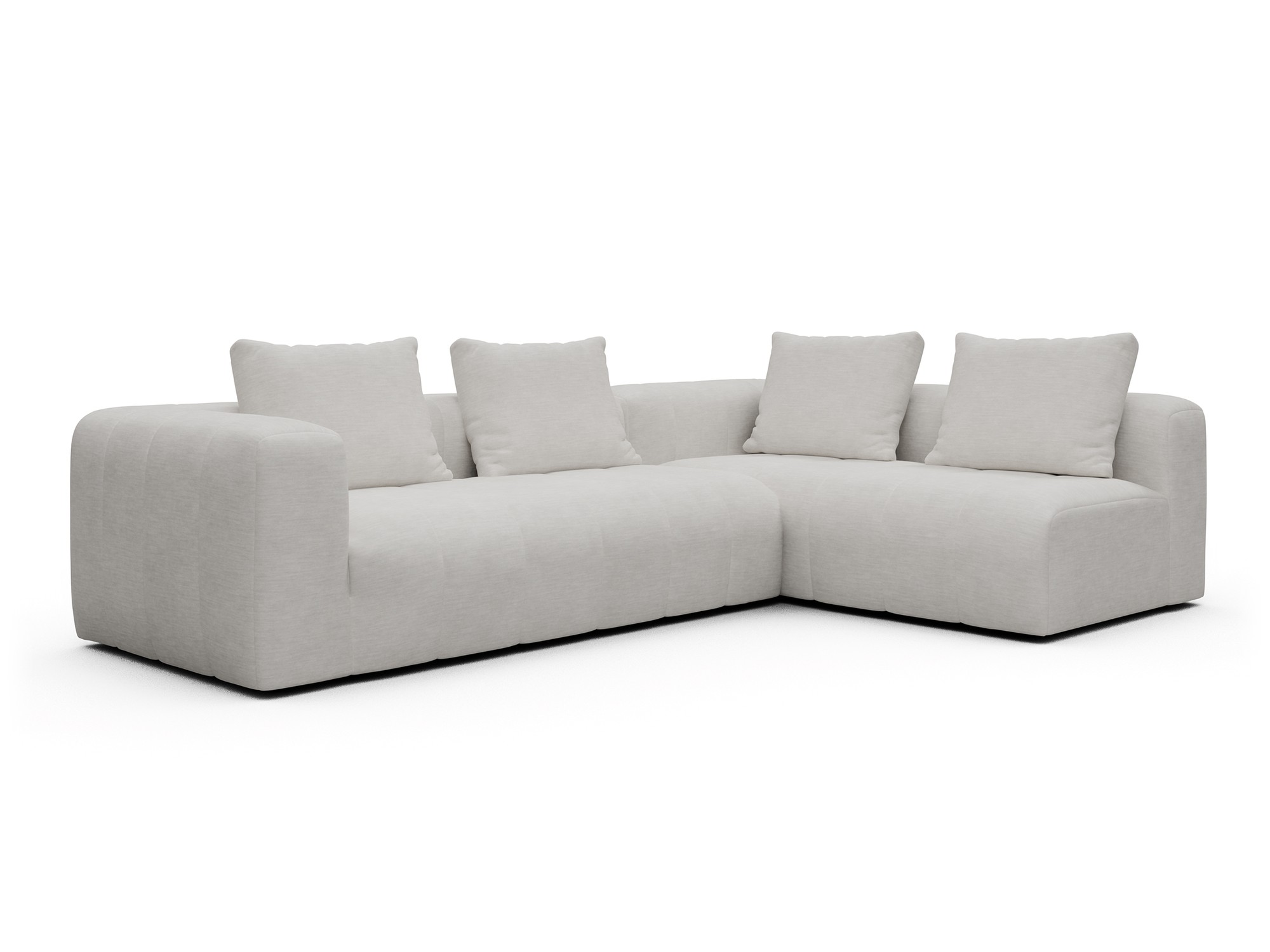 Hugo 2x 2,5-Sitzer Armlehne links Vivus-Dusty-Off-White moebelfaktor