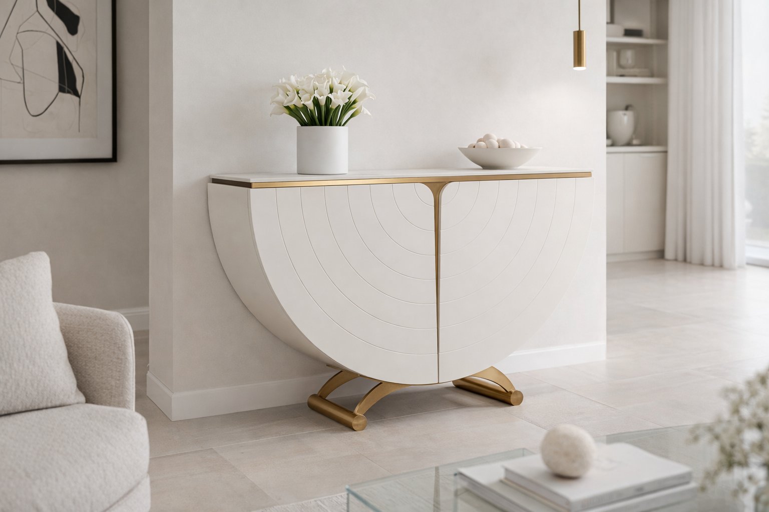 Livin Hill Sideboard Stilig 140 × 35 × 86 cm