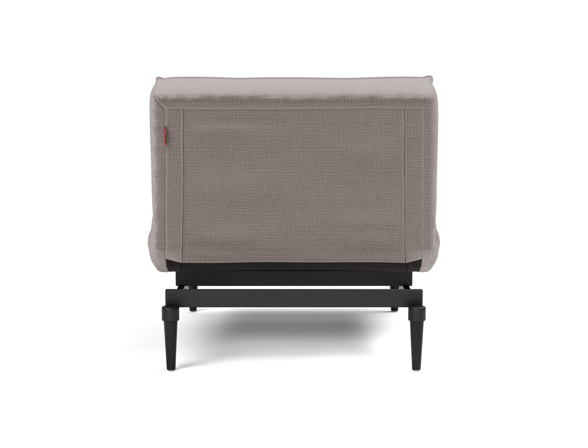 Sessel Splitback Chenille Esina 418-Truffle Beine Styletto Eiche schwarz