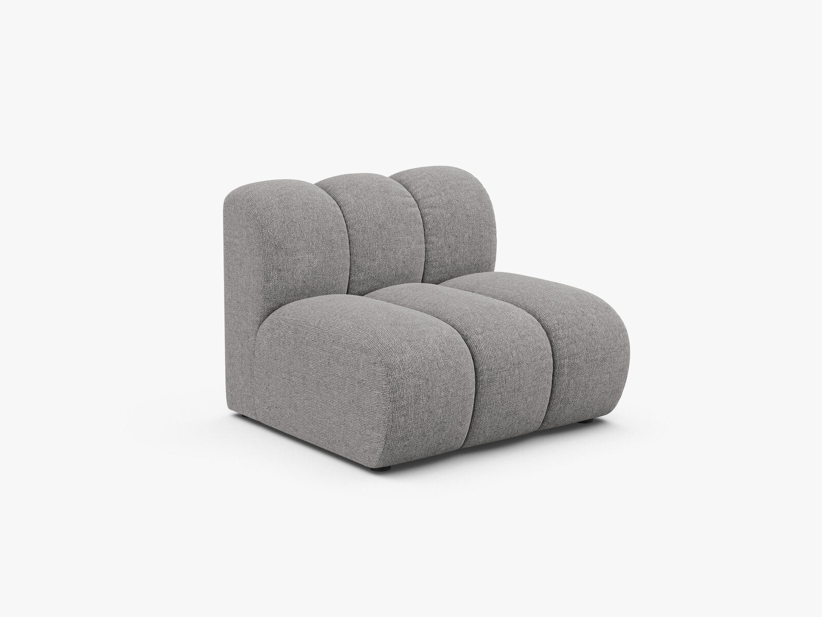 Micadoni Armloses Modul Lupine Chenille Eden Hellgrau