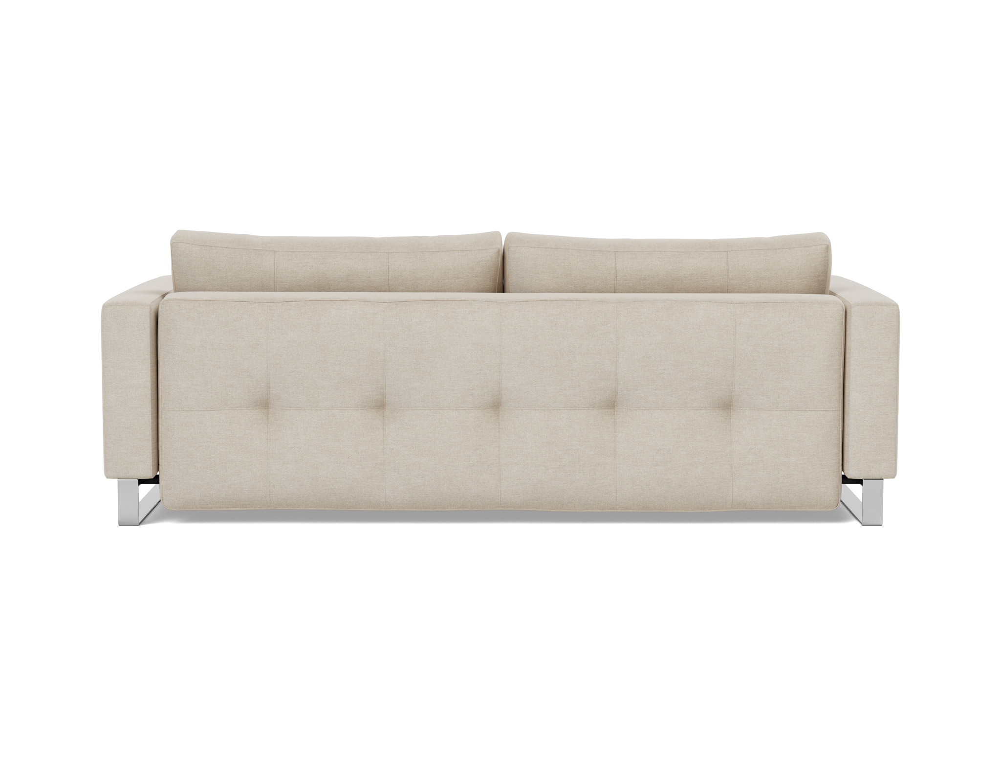 Schlafsofa Cassius D.E.L. Flachgewebe Phobos 586-Latte