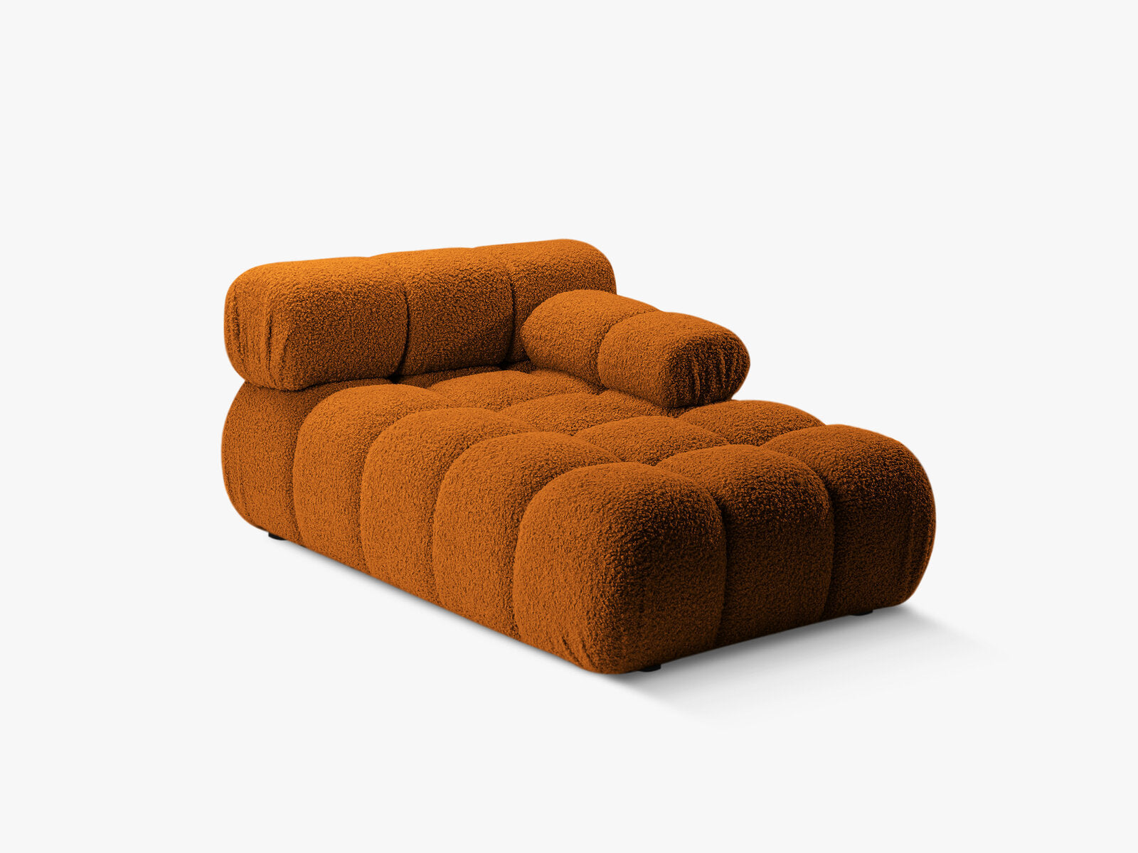 Micadoni Recamiere Bellis Rechts Boucle Rolf Ziegel