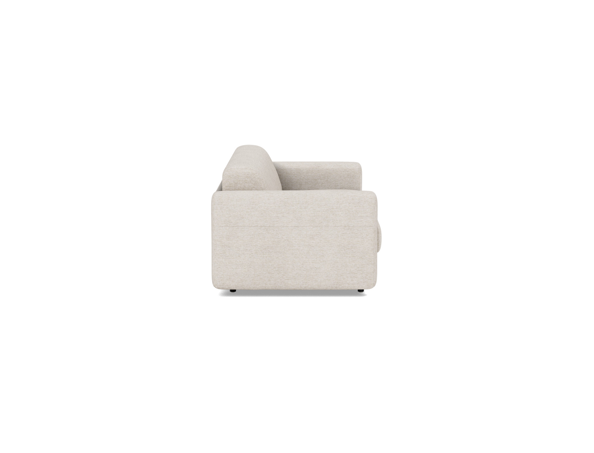 Schlafsofa Killian mit Taschenfederkernmatratze 160 Chenille Yuveno 470-Natural