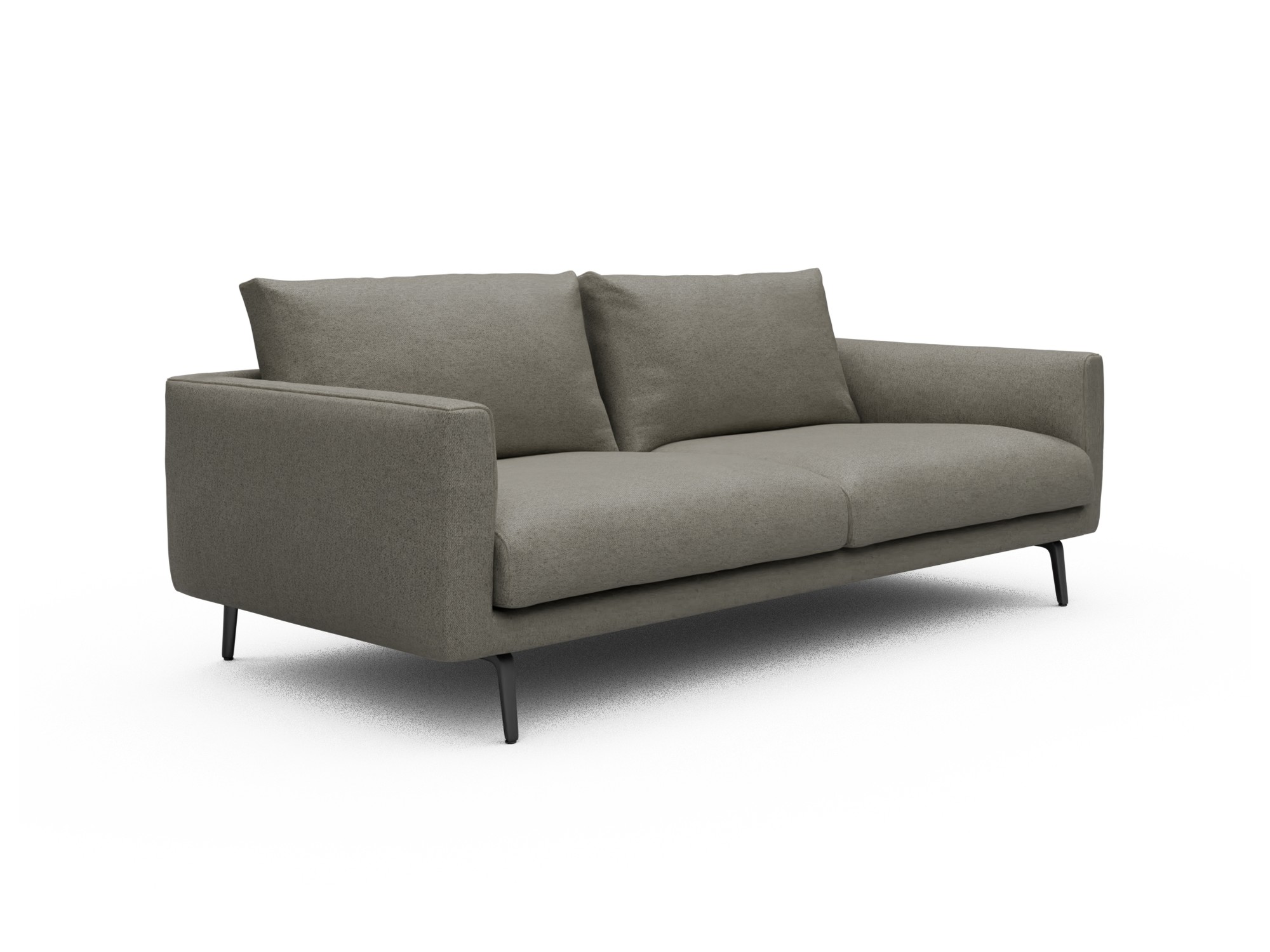 Skandi Home Sofa Karl 3-Sitzer Denari-Warm-Grey moebelfaktor