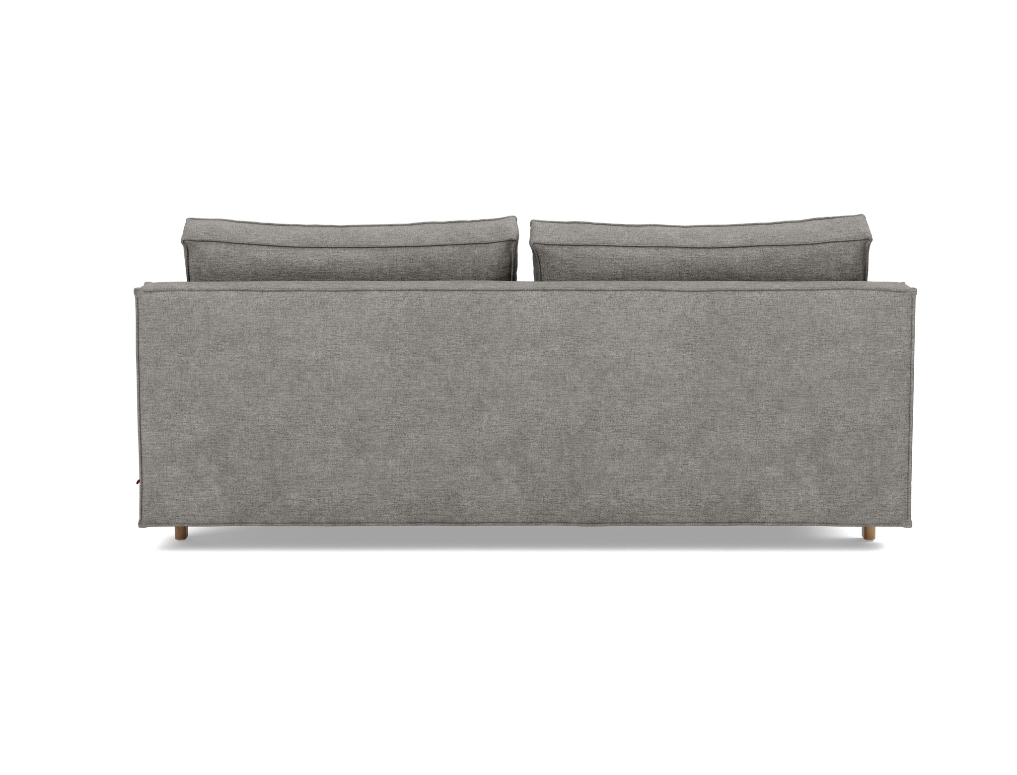 Schlafsofa Sly Flachgewebe Avella 282-Warm-Grey Beine Eiche