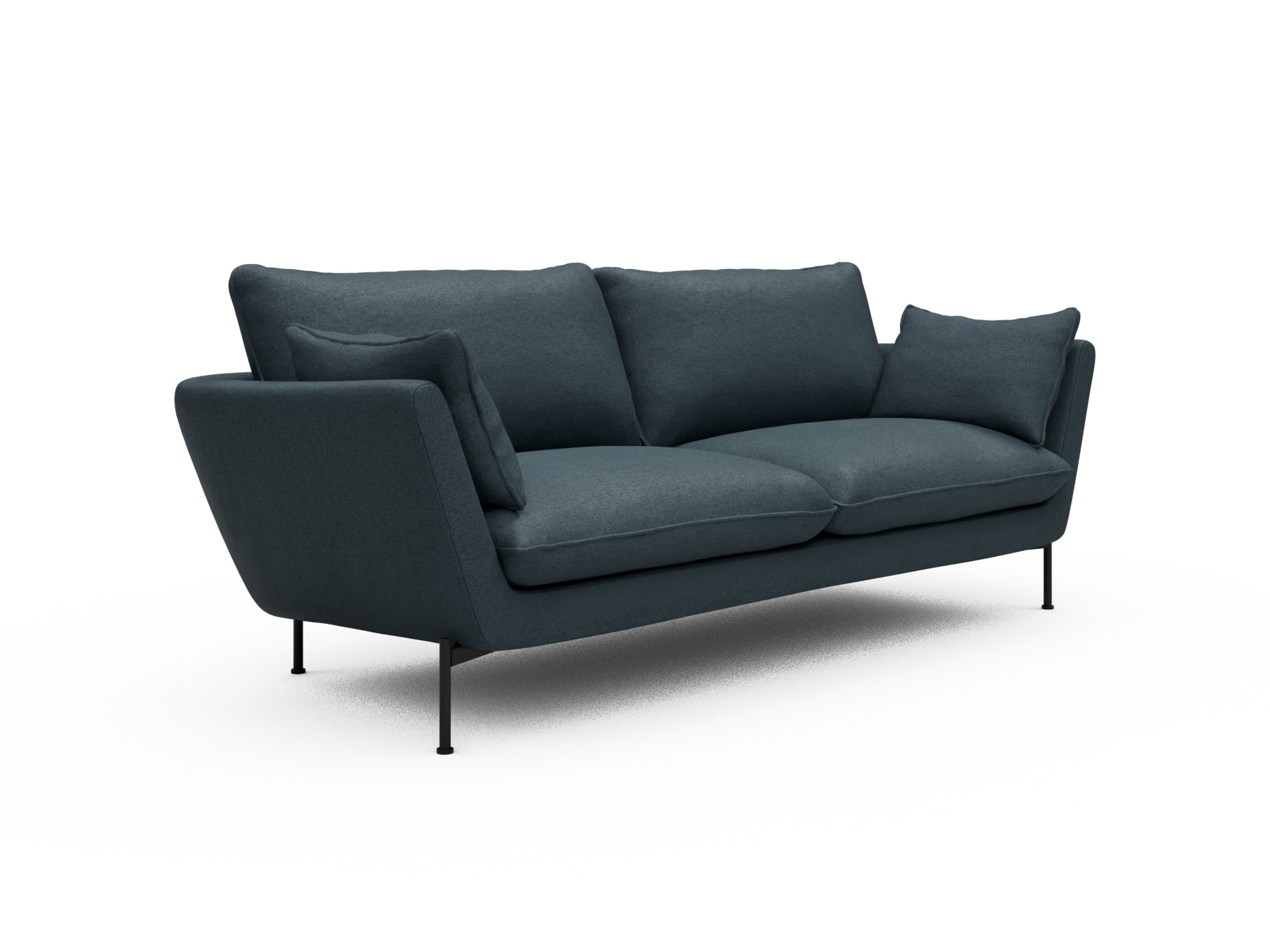 Skandi Home Sofa Anton 3-Sitzer Denari-Royal-Blue moebelfaktor