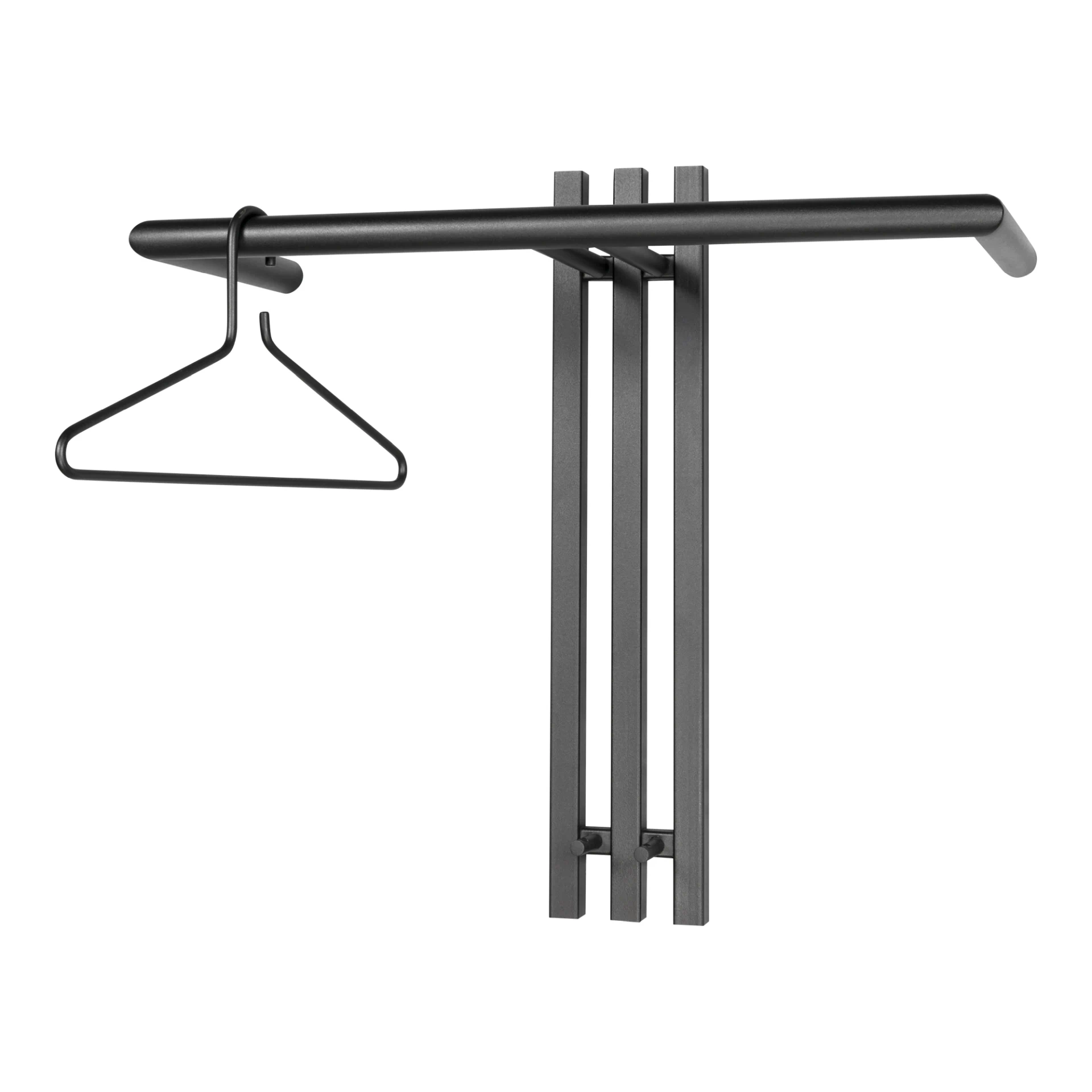 Spinder Design SENZA 1 Wandgarderobe - Schwarz moebelfaktor