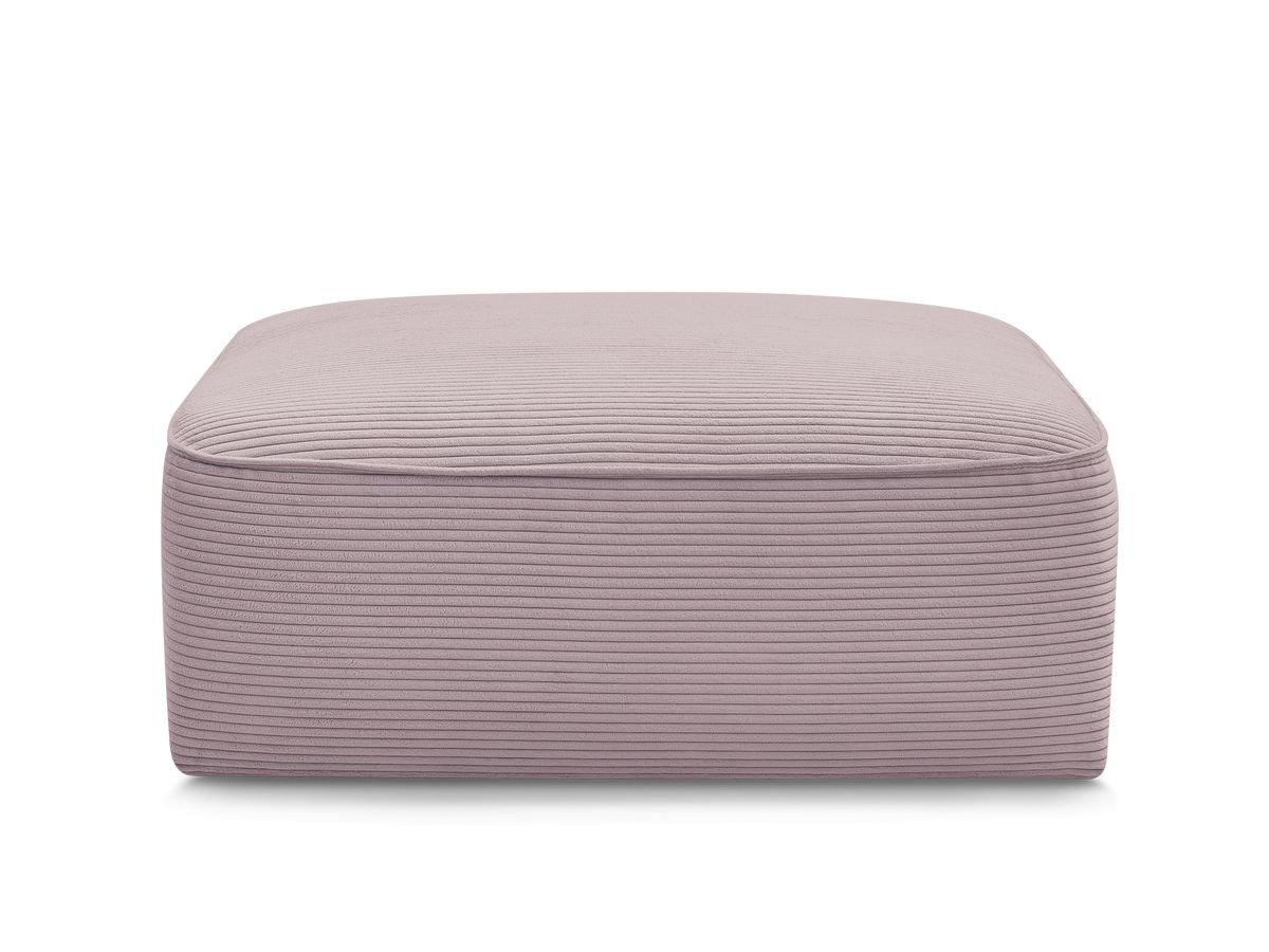 Bobochic Leopold Pouf Cordsamt Violett