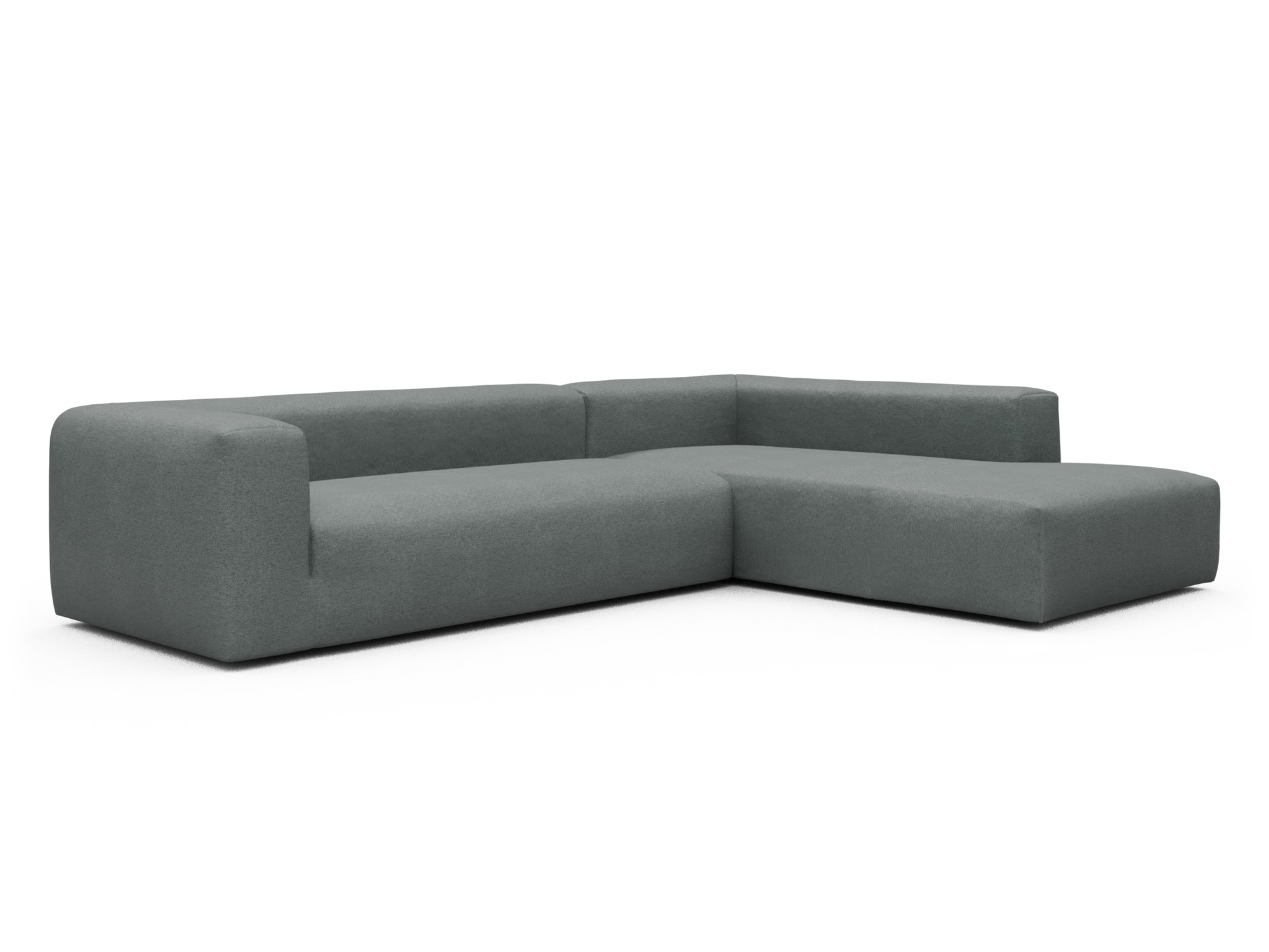 Skandi Home Ecksofa Fred Relax-Ecke rechts mit 2,5-Sitzer Denari-Soft-Grey moebelfaktor