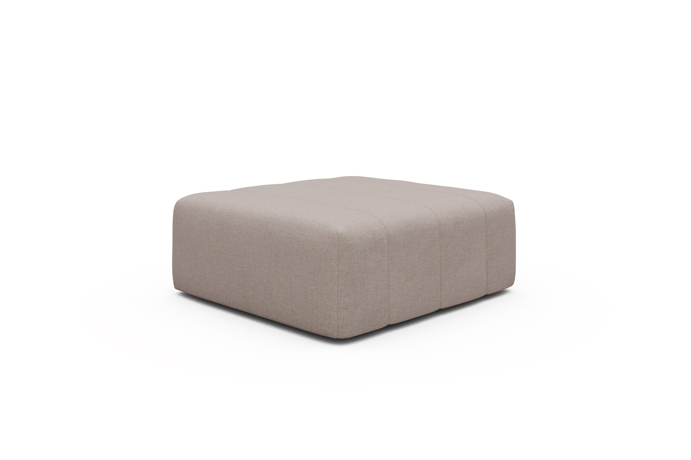 Sitzhocker Hugo Ottomane Weda-Sand