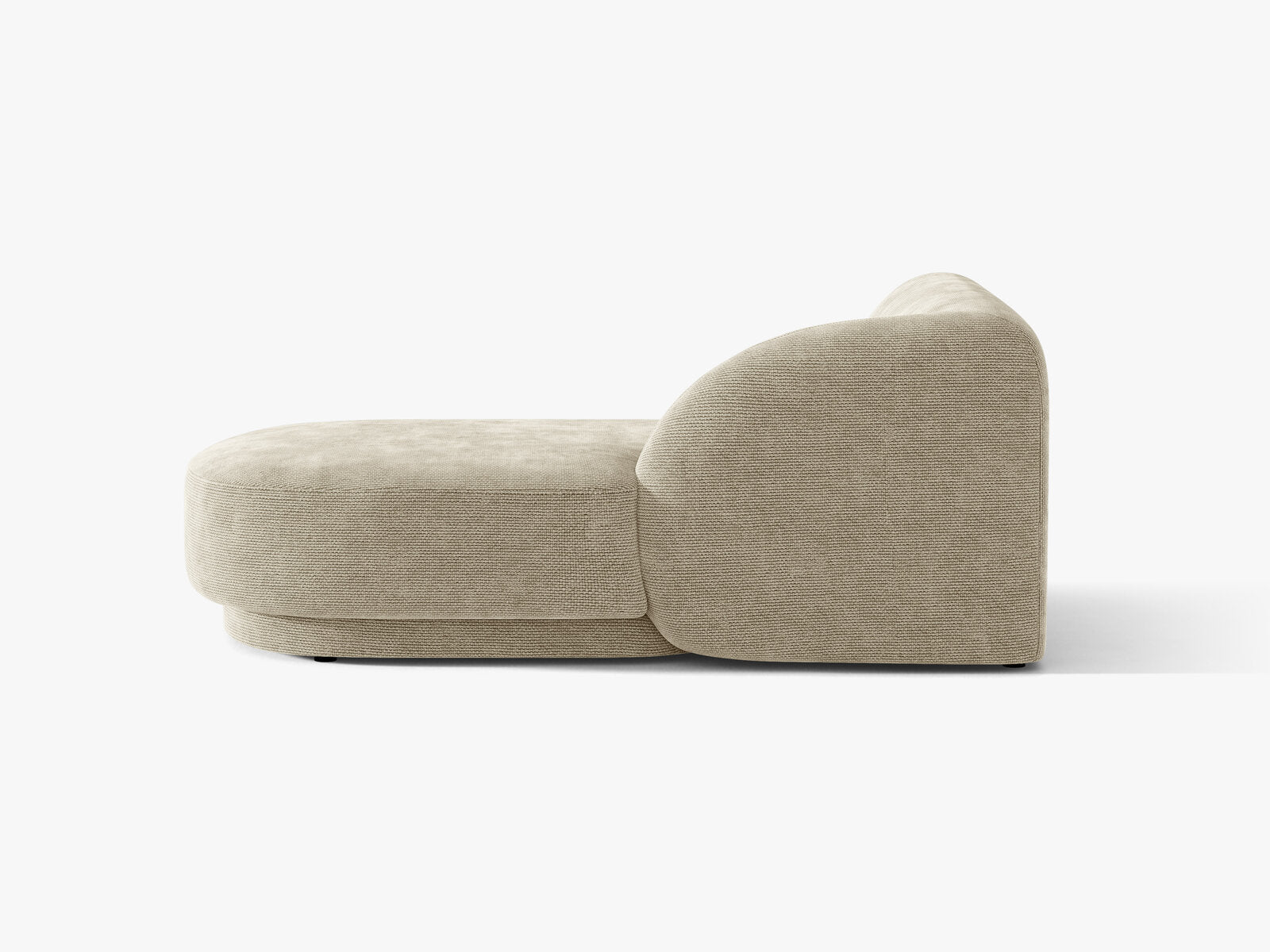 Micadoni Modul Miley 2-Sitzer Chenille Eden Dunkelbeige Rechts