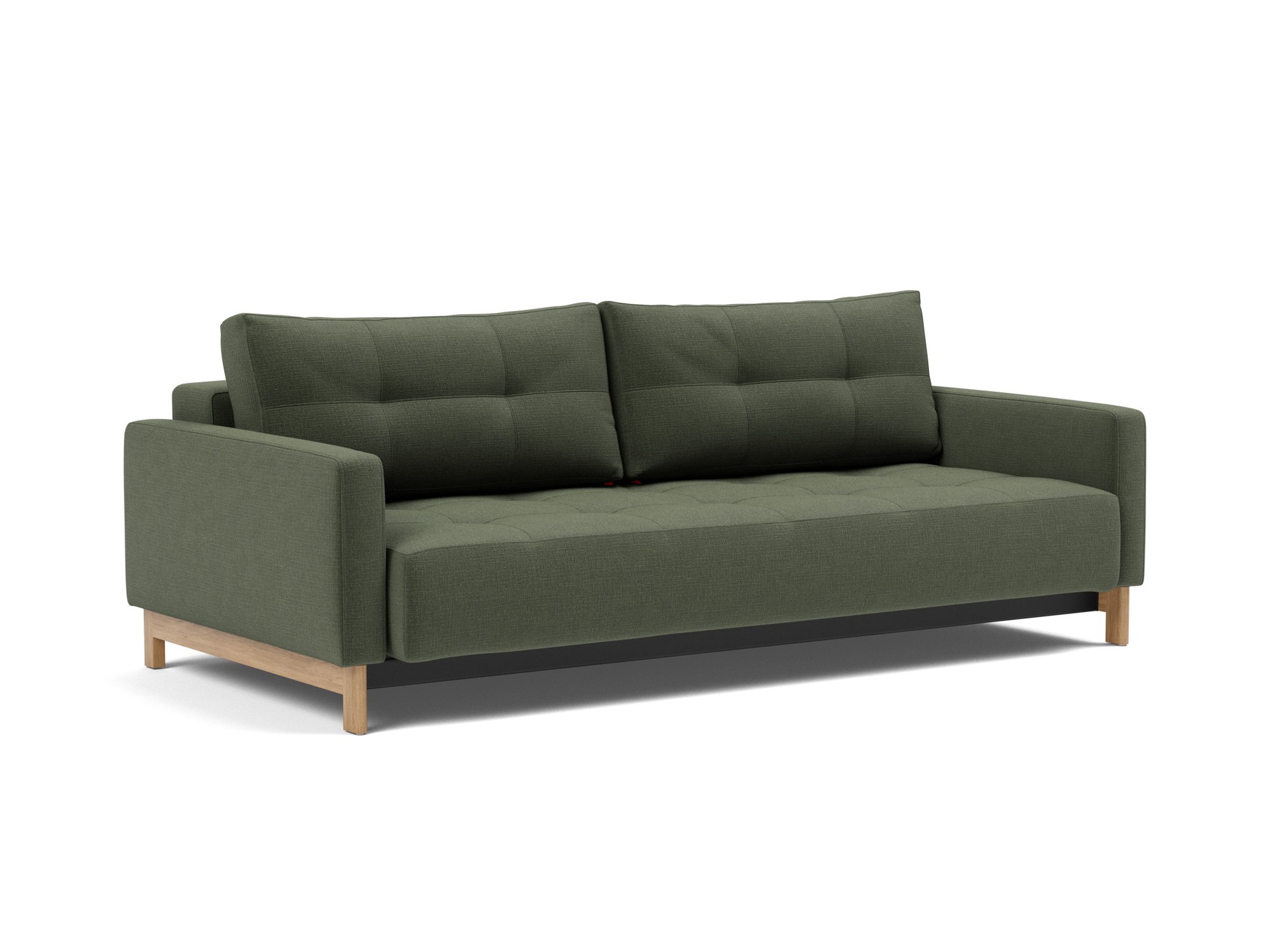 Schlafsofa Pyxis D.E.L. Chenille Esina 413-Olive-Green