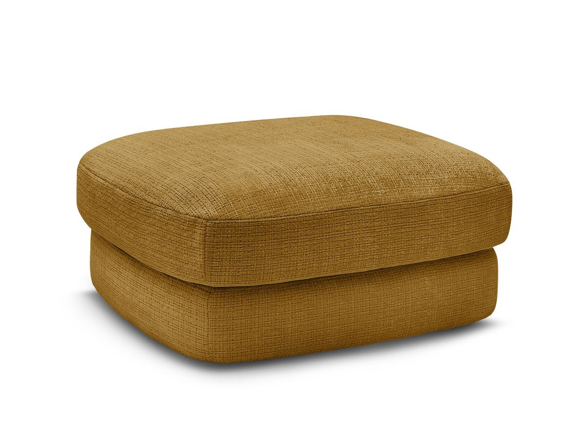 Bobochic Leonore Pouf Strukturstoff Gelb