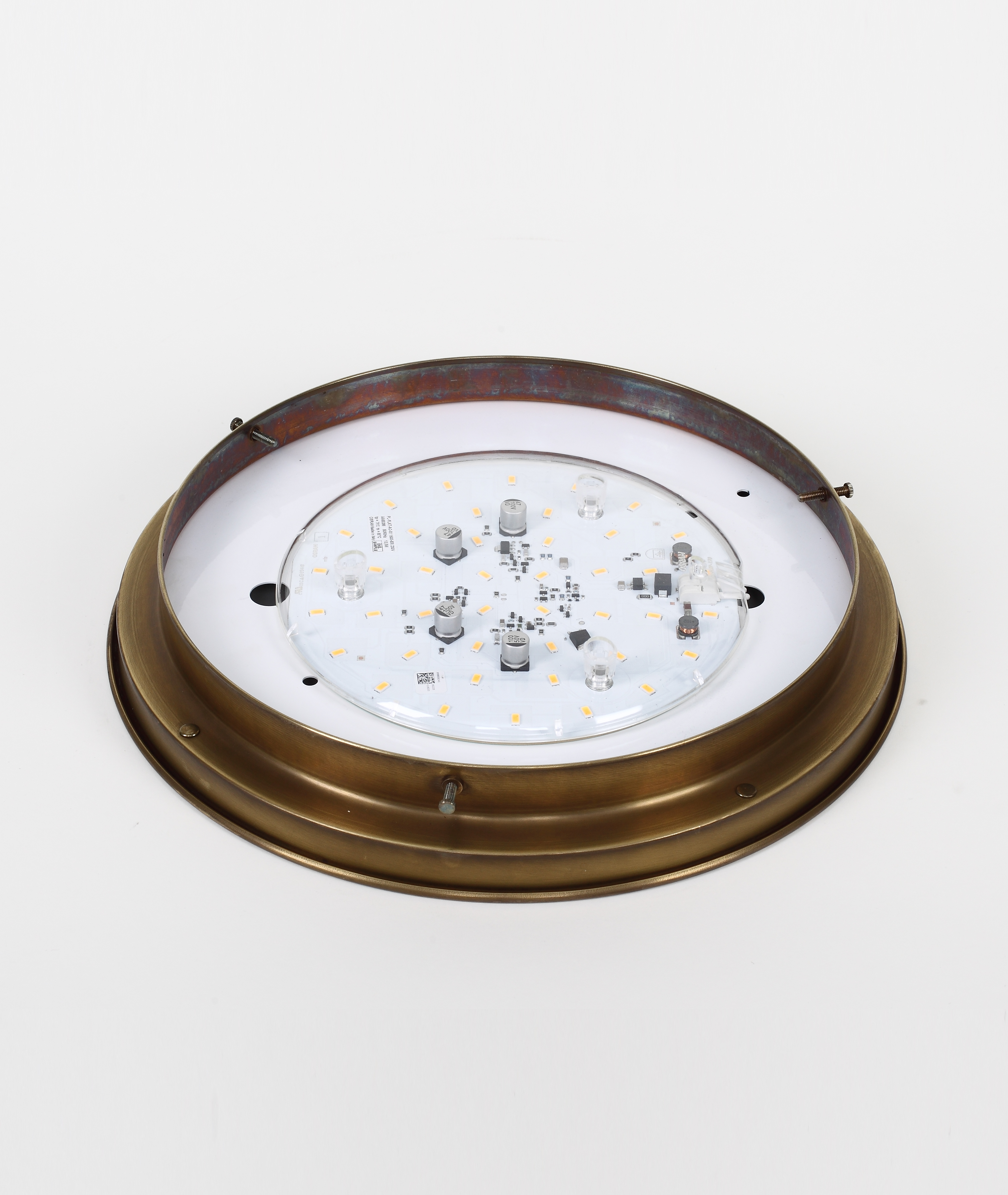 Deckenleuchte D18LED-125op Berliner Messing