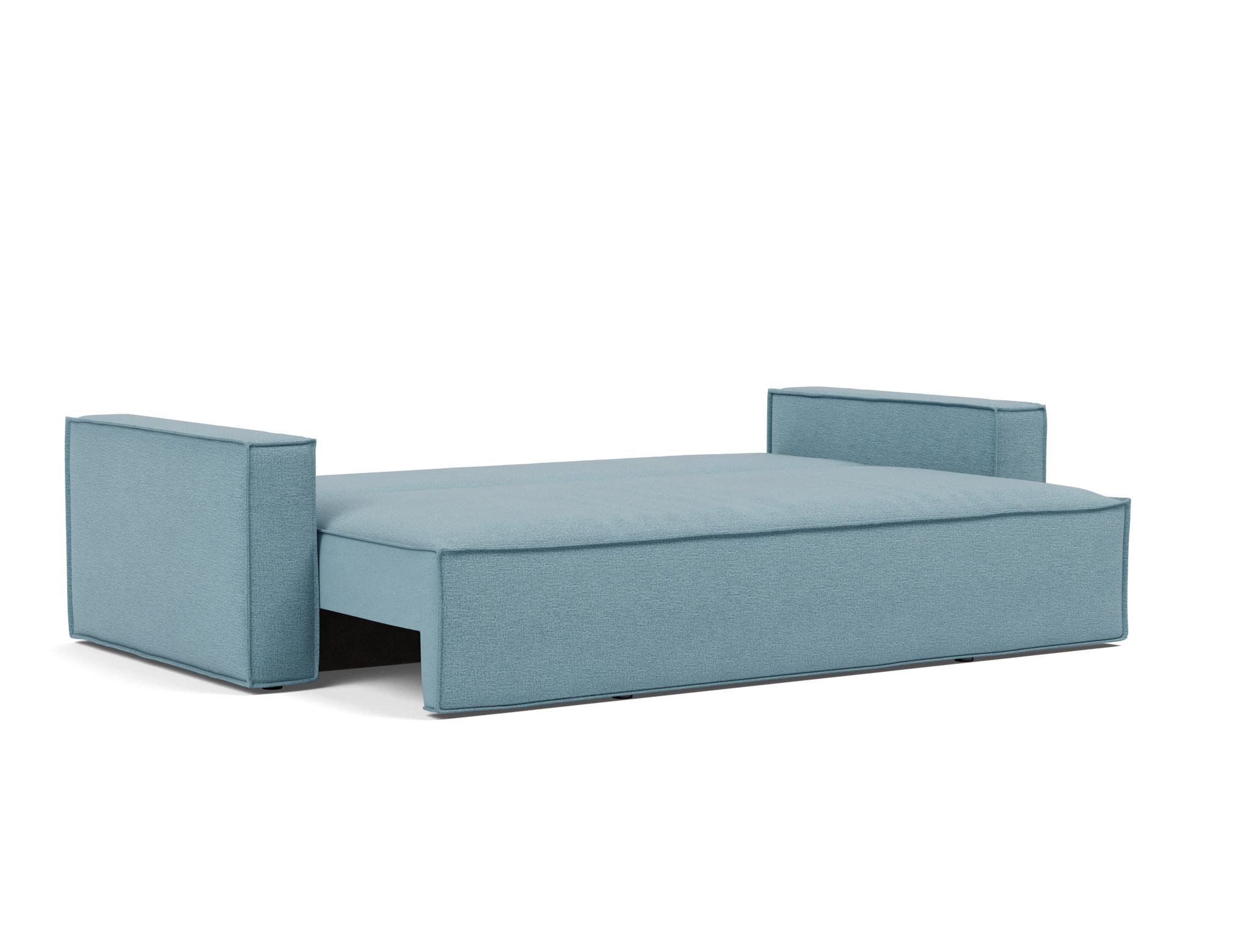 Schlafsofa Newilla Flachgewebe Mixed Dance 525-Light-Blue