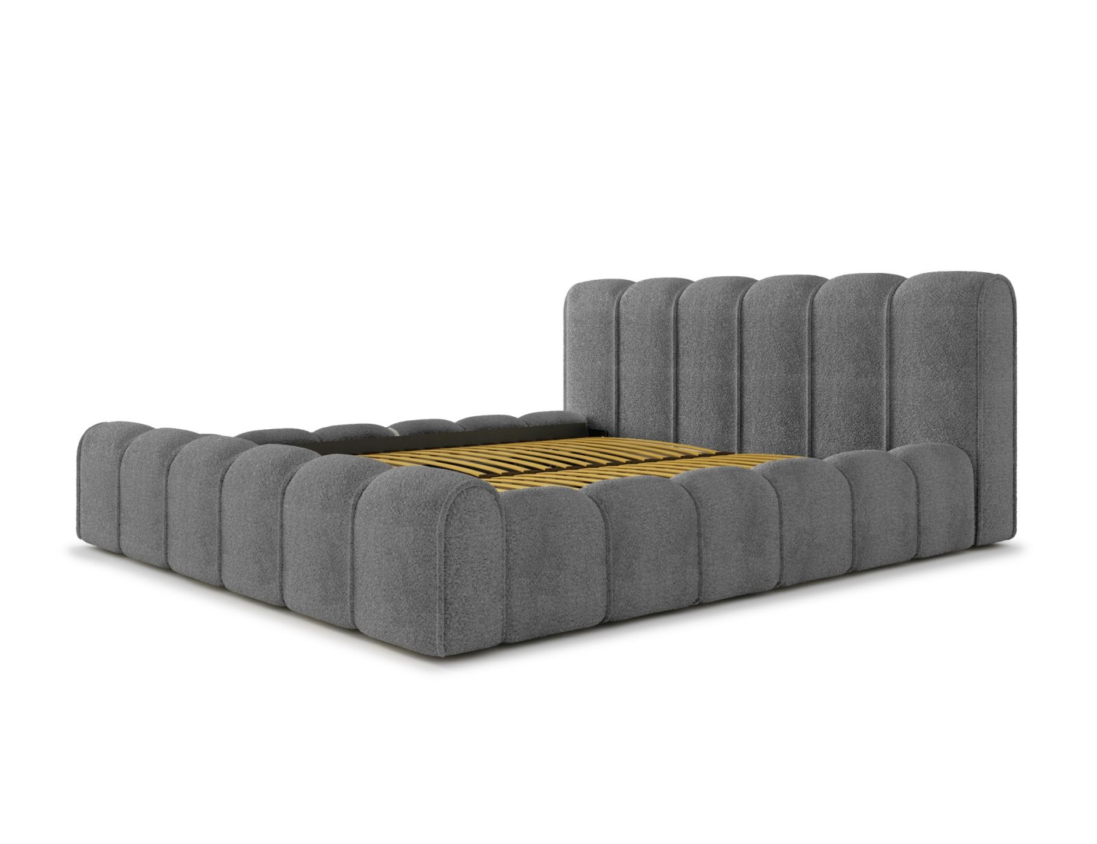 Polsterbett Belio Boucle 180x200 mit Holzrahmen Quelle 92