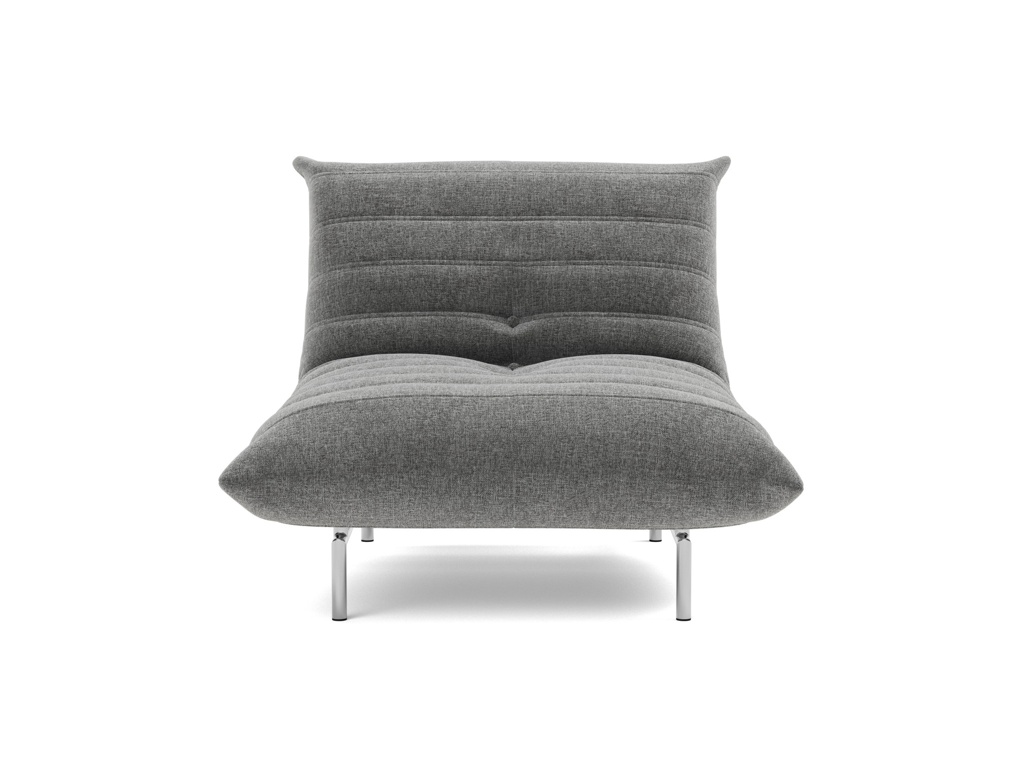 Sessel Mikunjo Strukturierter Stoff Twist 563-Charcoal