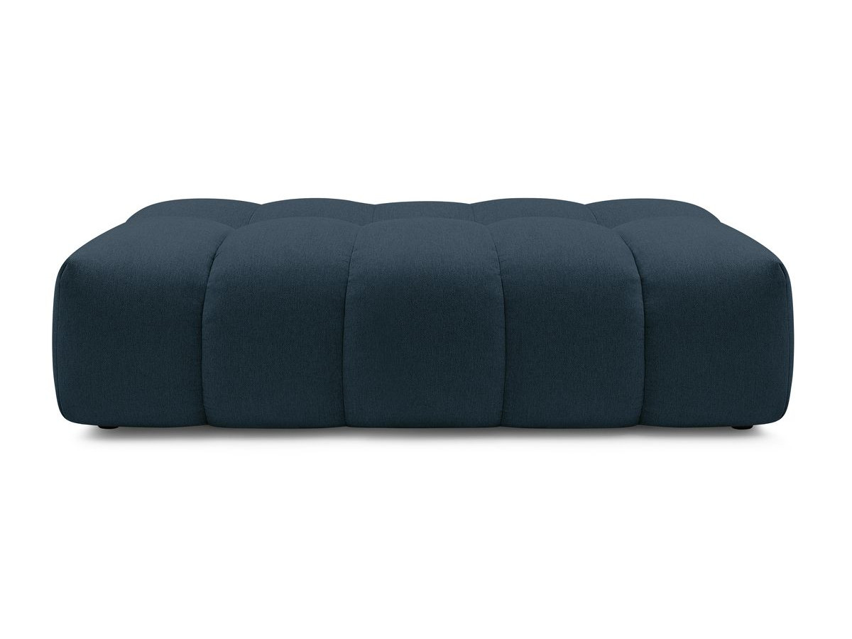Bobochic Mont-blanc Pouf Melange-Stoff Dunkelblau