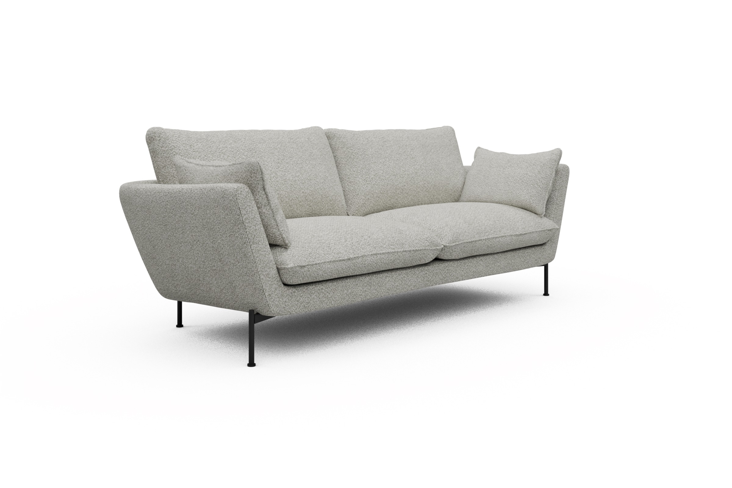 Sofa Anton 3-Sitzer Vanora-Warm-Sand