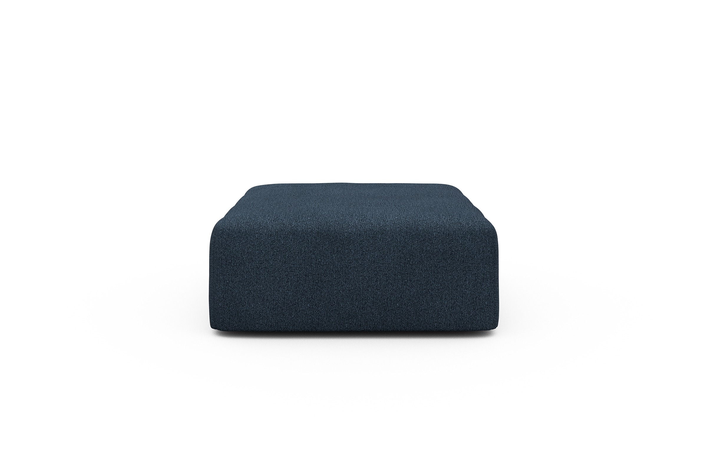 Sitzhocker Hugo Ottomane Boucle-Blue