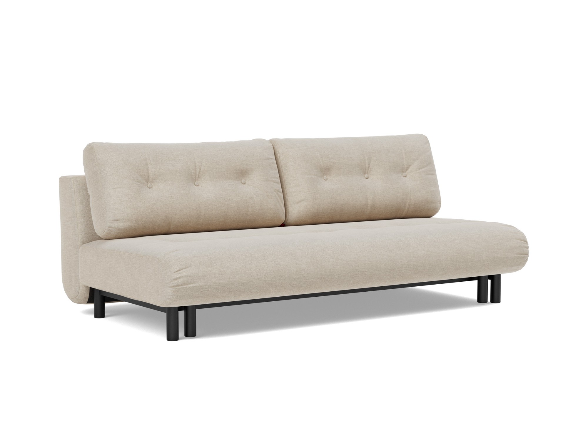 Schlafsofa Nabli Flachgewebe Phobos 586-Latte
